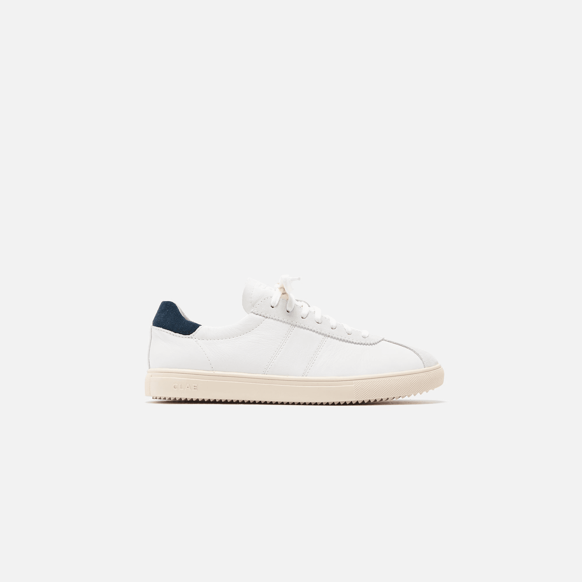 Clae Noah Milled Leather - White - Image 1