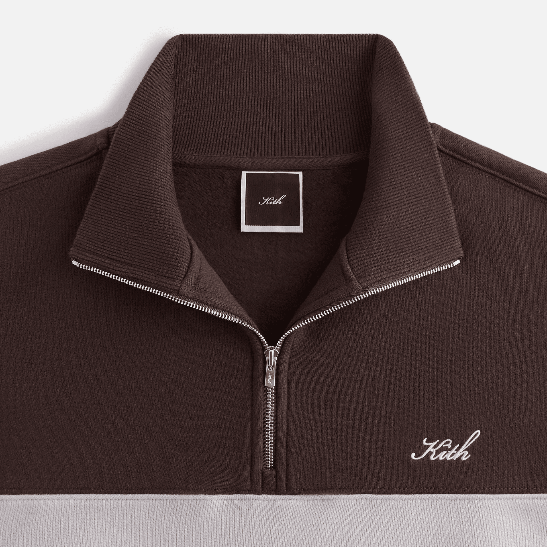 Kith Women Hunter Panelled Quarter Zip - Incognito — Image 4