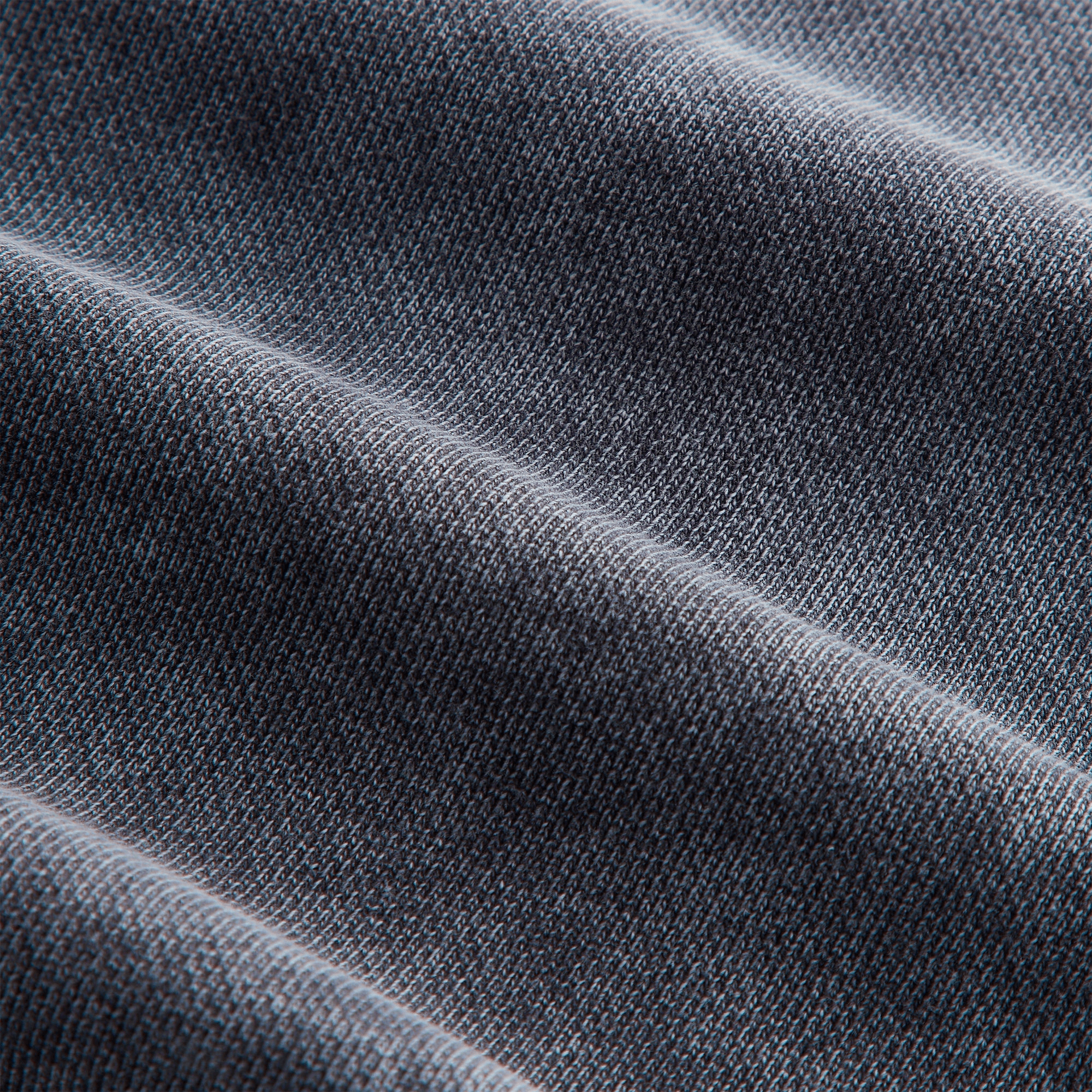Kith Women Verity Cropped V-Neck Long Sleeve - Overcast — Image 3