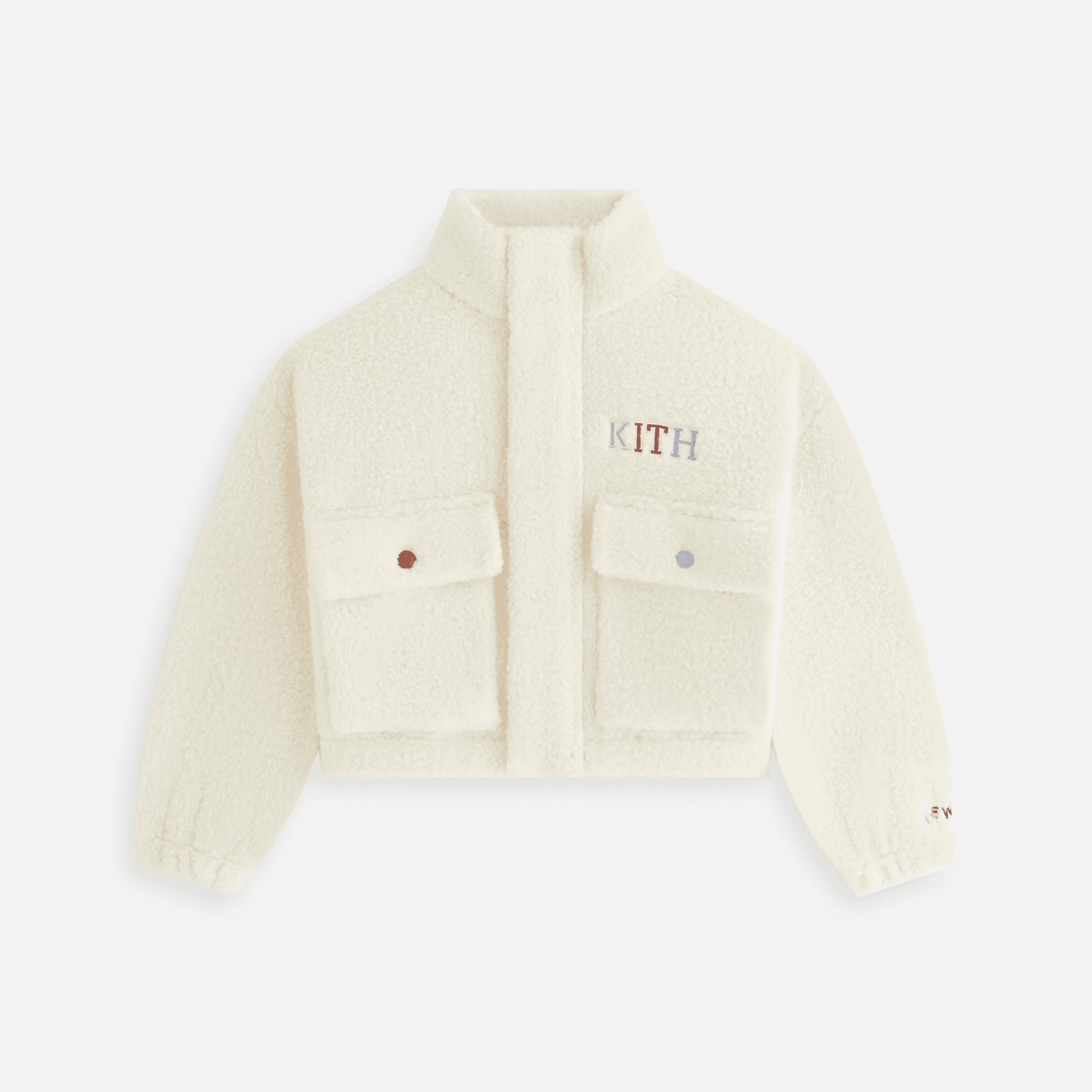 Kith Kids New York to the World Sherpa Jacket - Silk