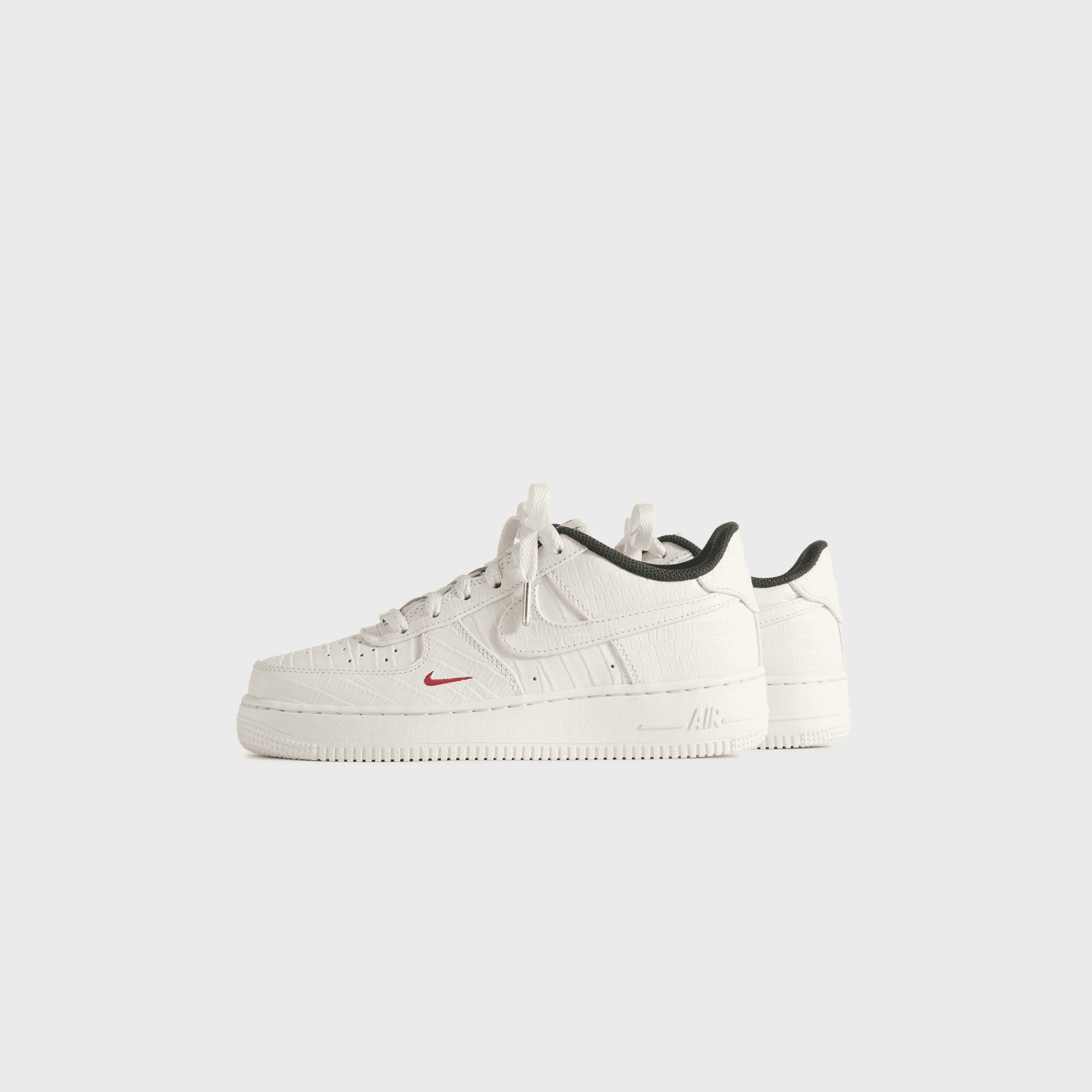 Kith for Nike GS Air Force 1 - Phantom / Black Spruce / Varsity Red — Image 10