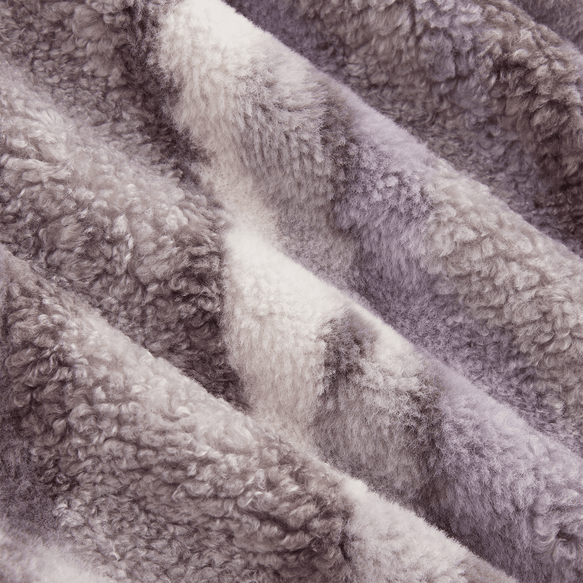 Kith Women Waverly II Jacquard Fur Jacket - Thunder — Image 4