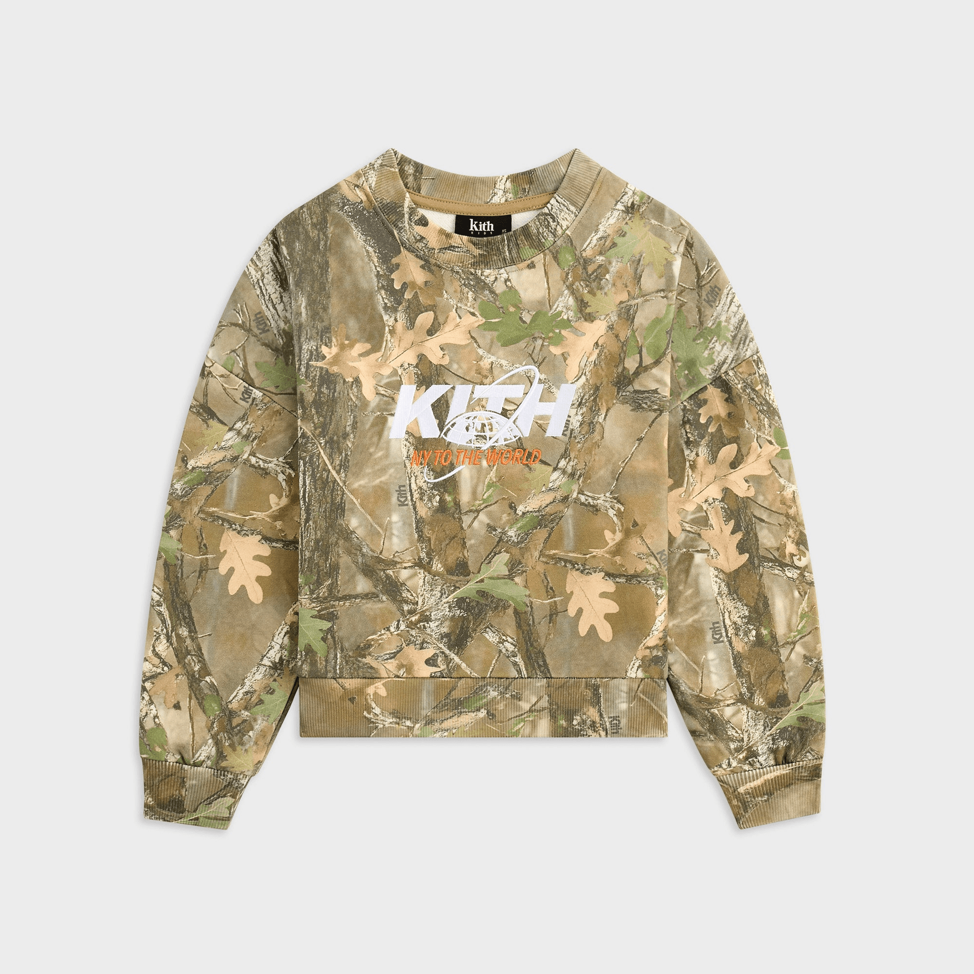 Kith Kids Printed Nelson Crewneck - Earth