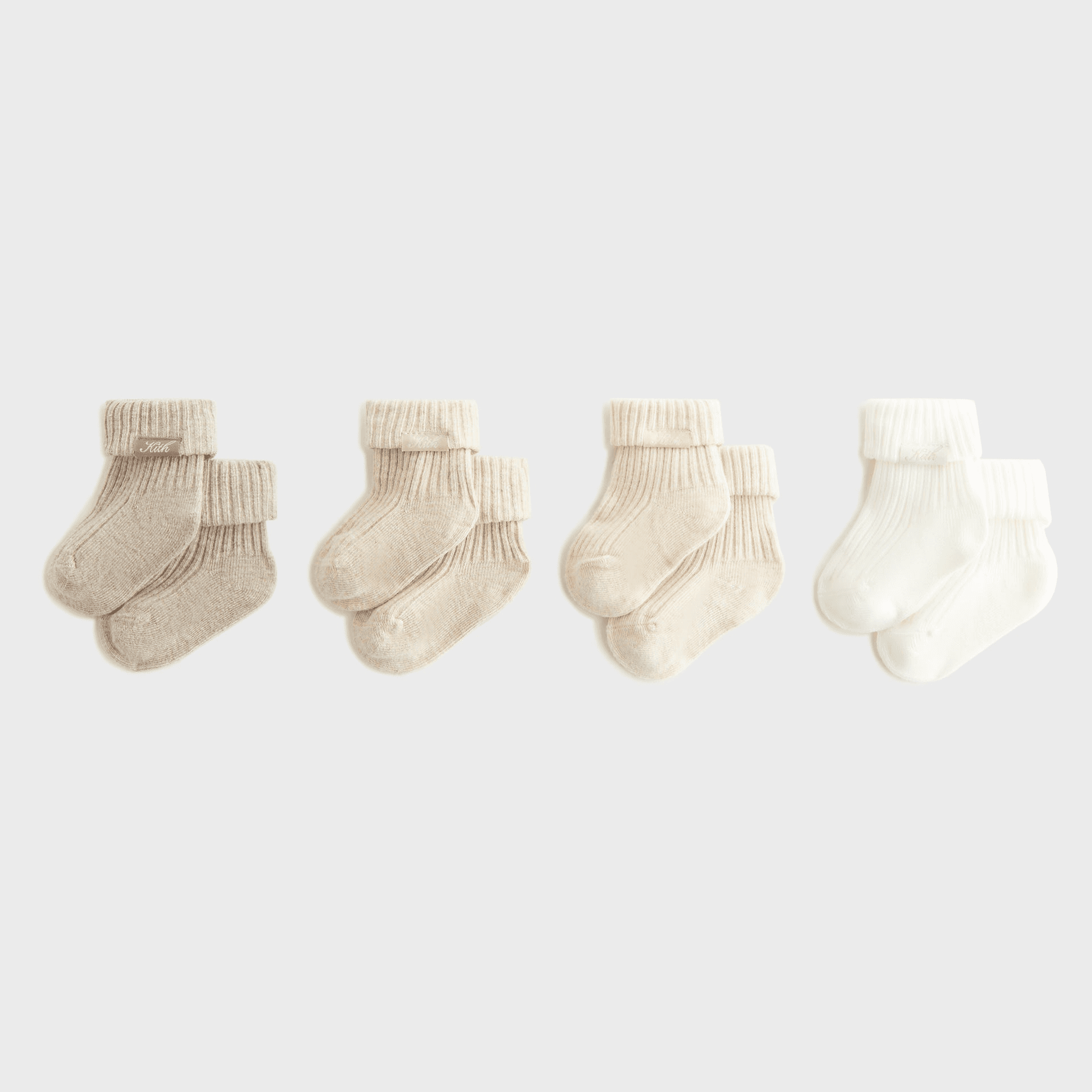 Kith Baby 4-Pack Sock Set - Silk — Image 3