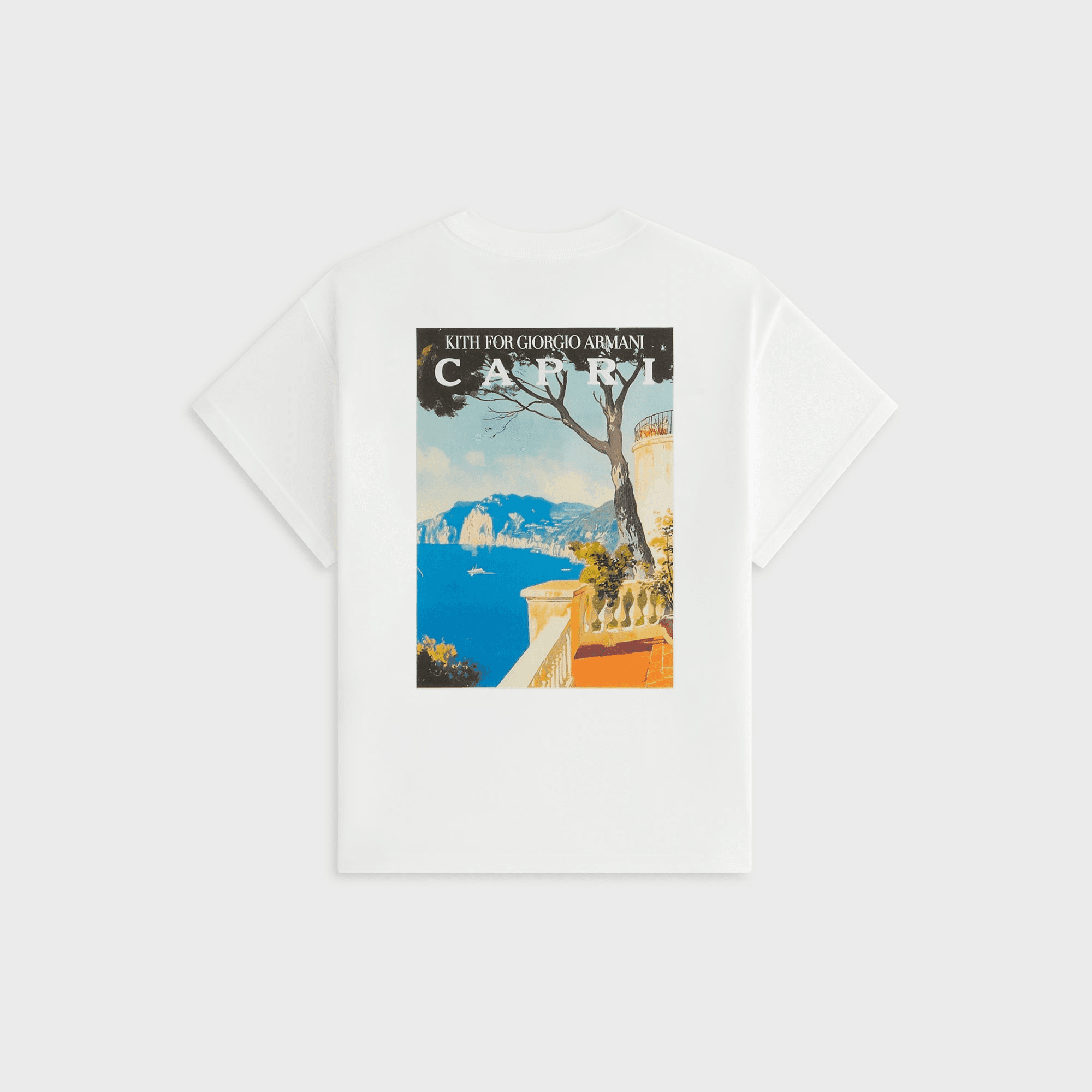 Giorgio Armani & Kith Women Capri Mulberry Tee - Wihte — Image 7