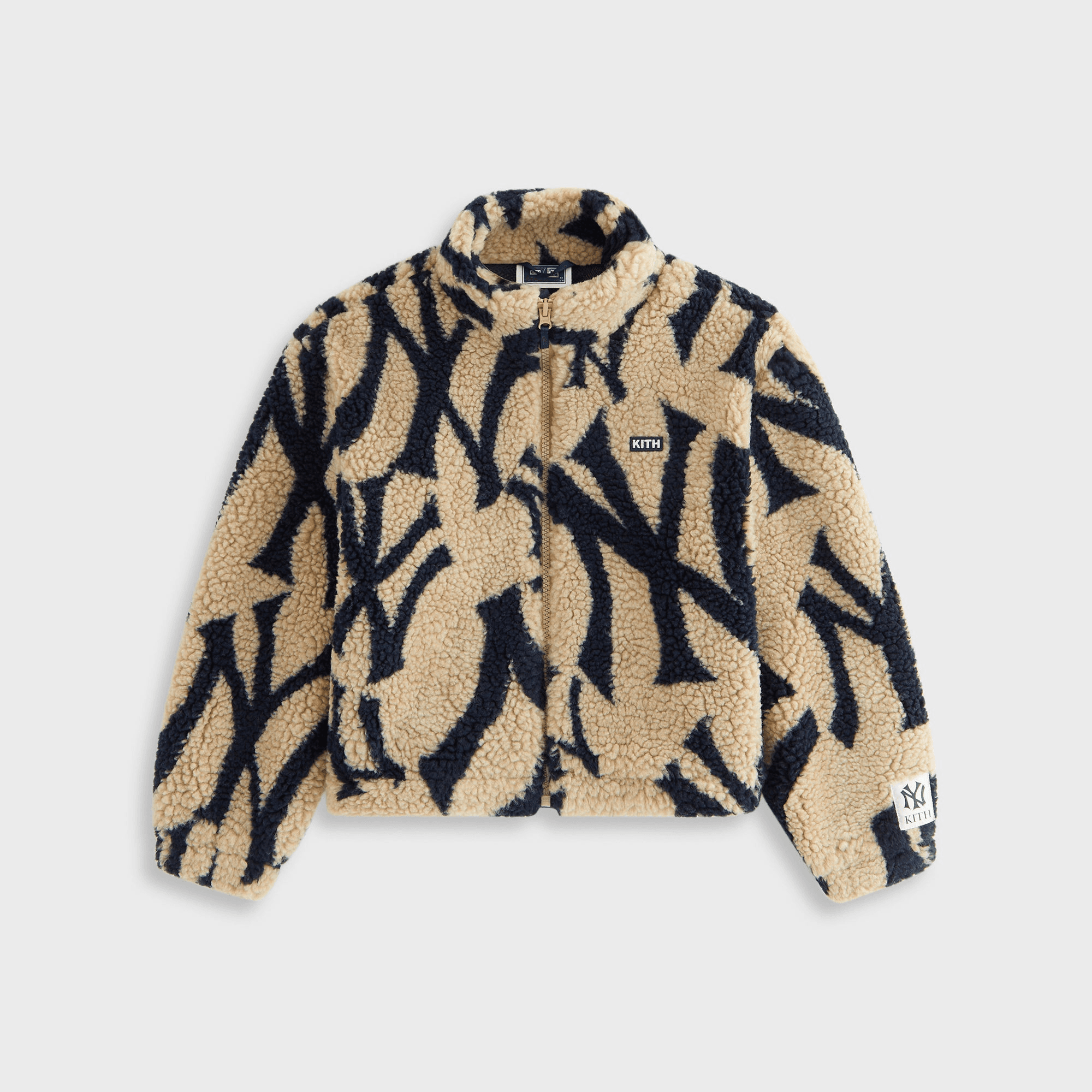 Kith Baby for the New York Yankees Sherpa Jacket - Canvas