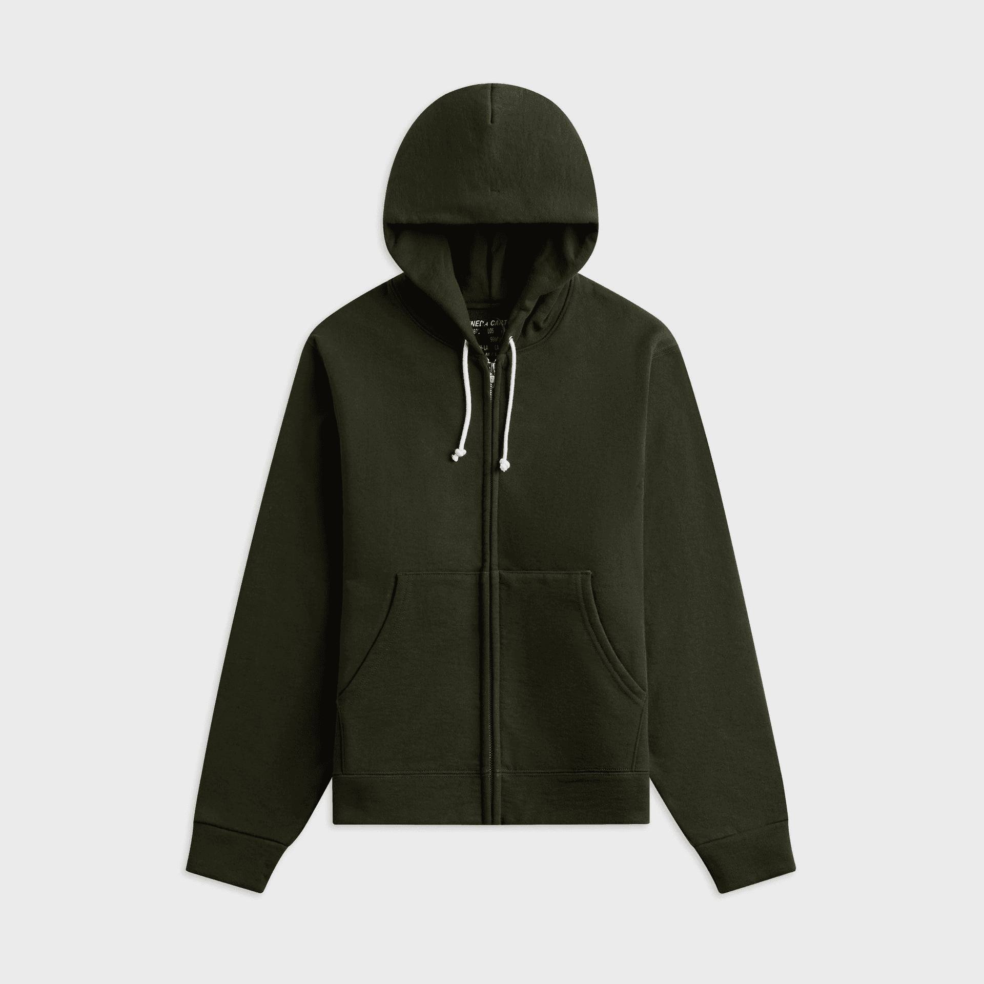 Veneda Carter Zip Up Hoodie - Green — Image 2