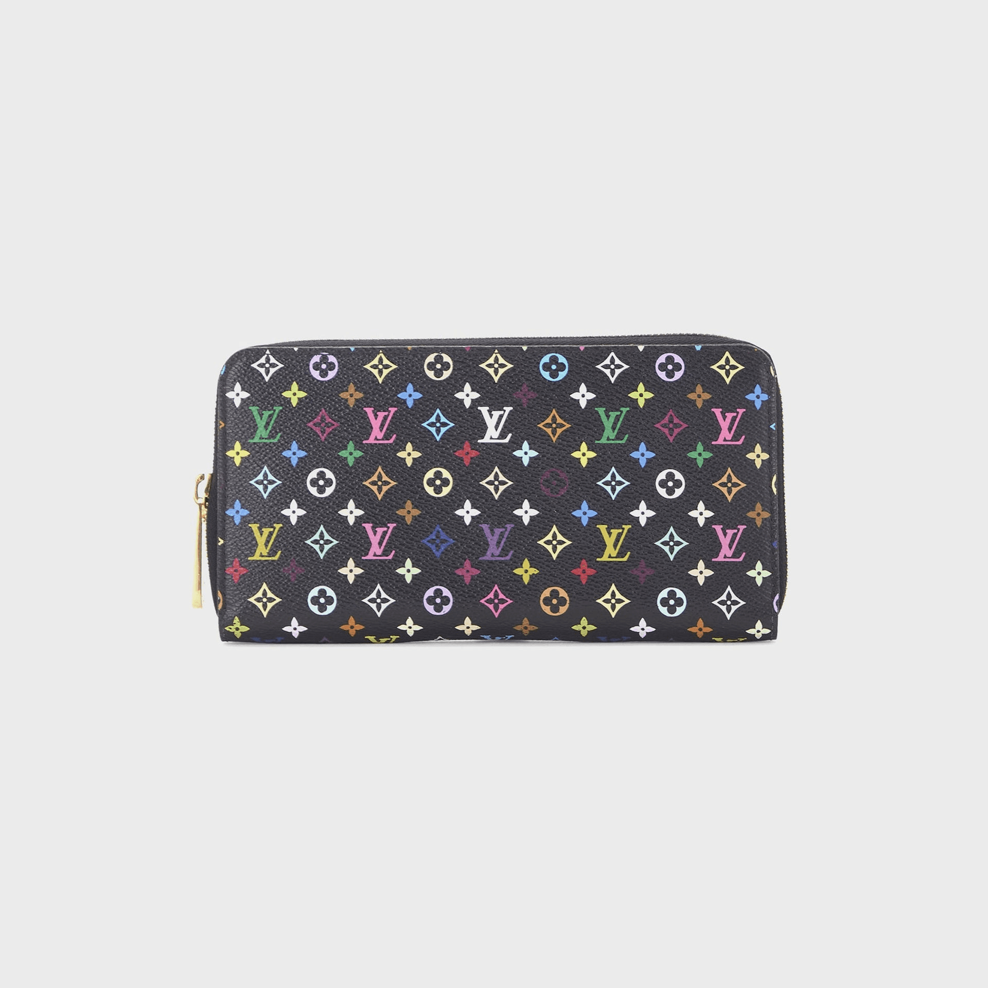 WGACA Louis Vuitton x Takashi Murakami Multi Zippy - Black — Image 2