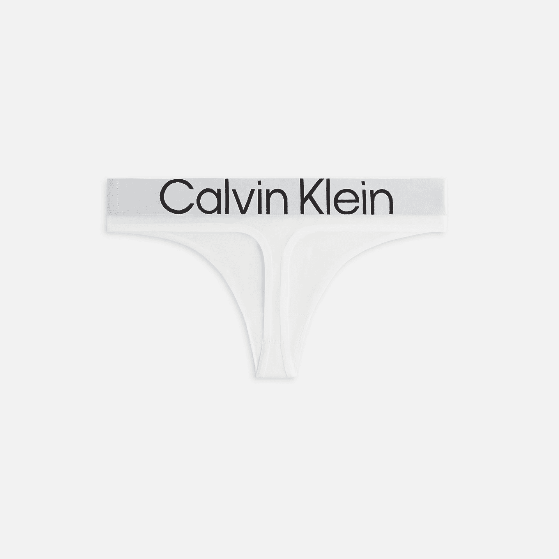 Kith Women for Calvin Klein Mesh Thong - White — Image 4