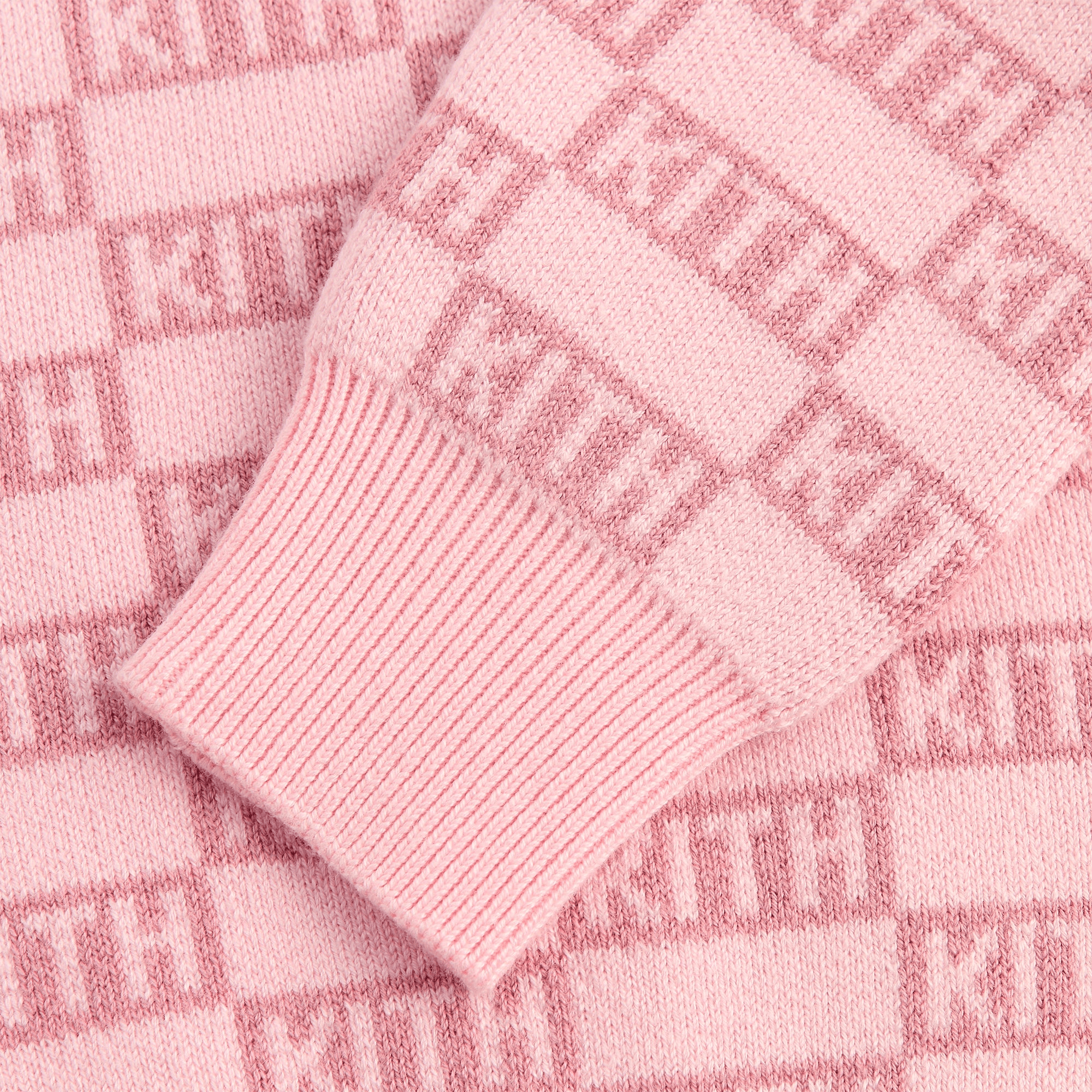 Kith Kids Monogram Mockneck Cropped Sweater - Affection — Image 2