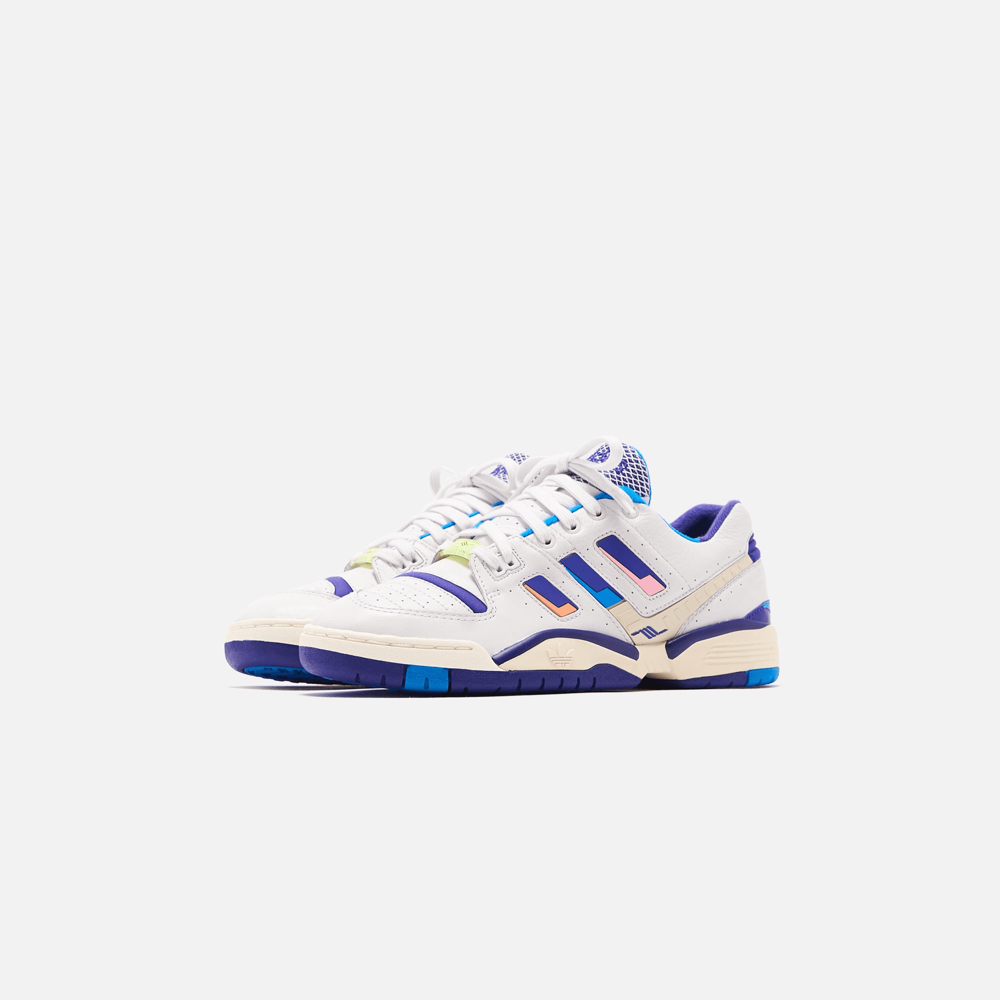 adidas Consortium Torsion Edberg Comp - Crayon White / Bright Blue — Image 5