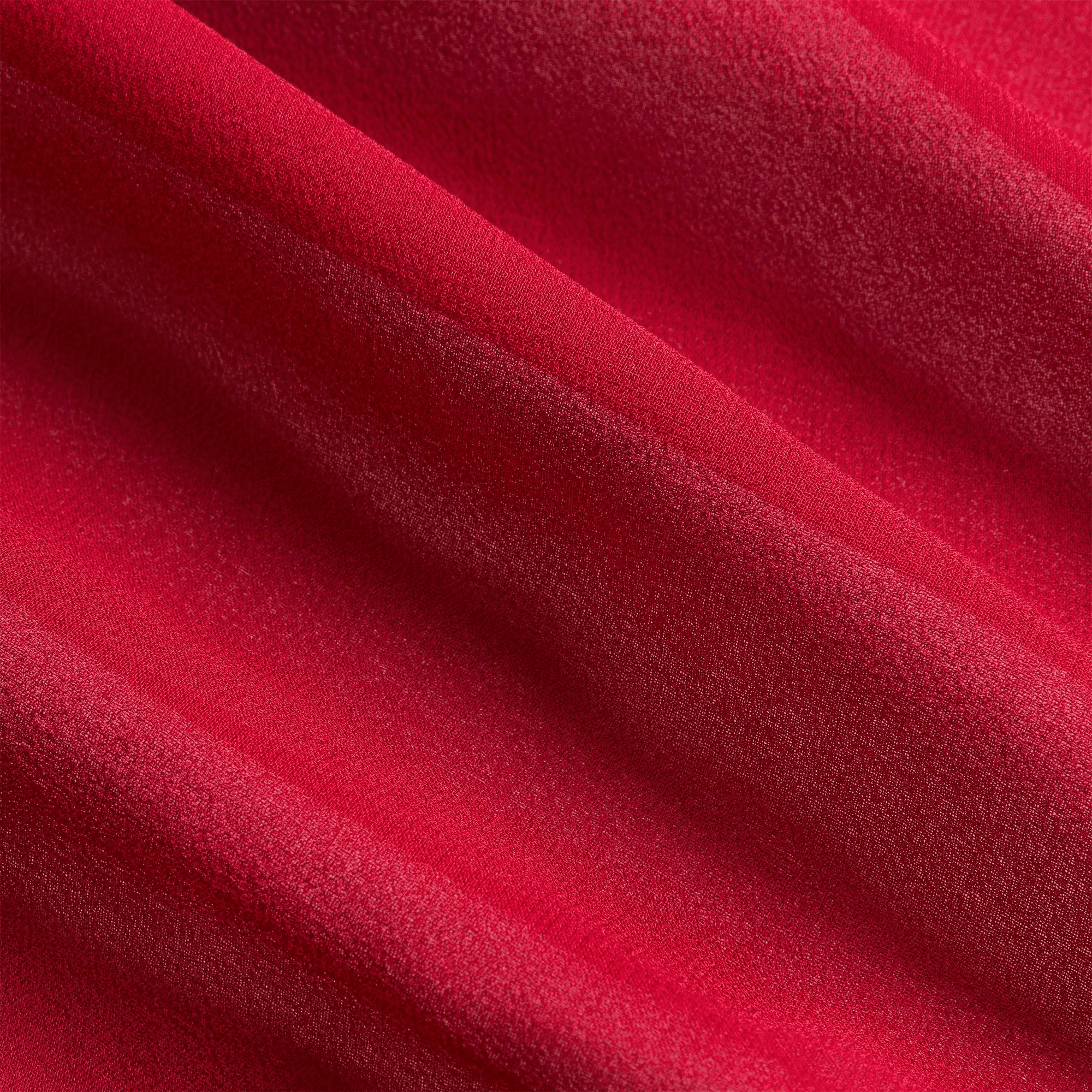 Tae Park Sheer Kite Top - Wine — Image 2