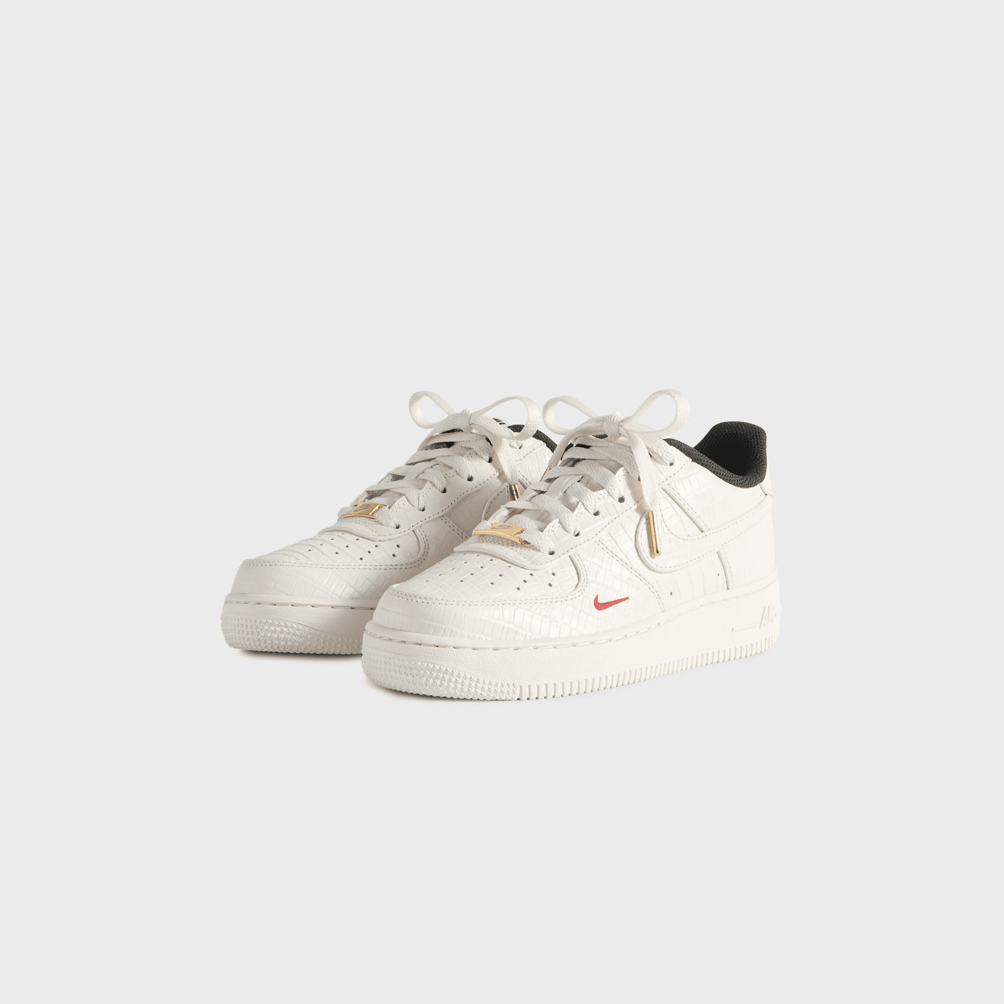 Kith for Nike GS Air Force 1 - Phantom / Black Spruce / Varsity Red — Image 8