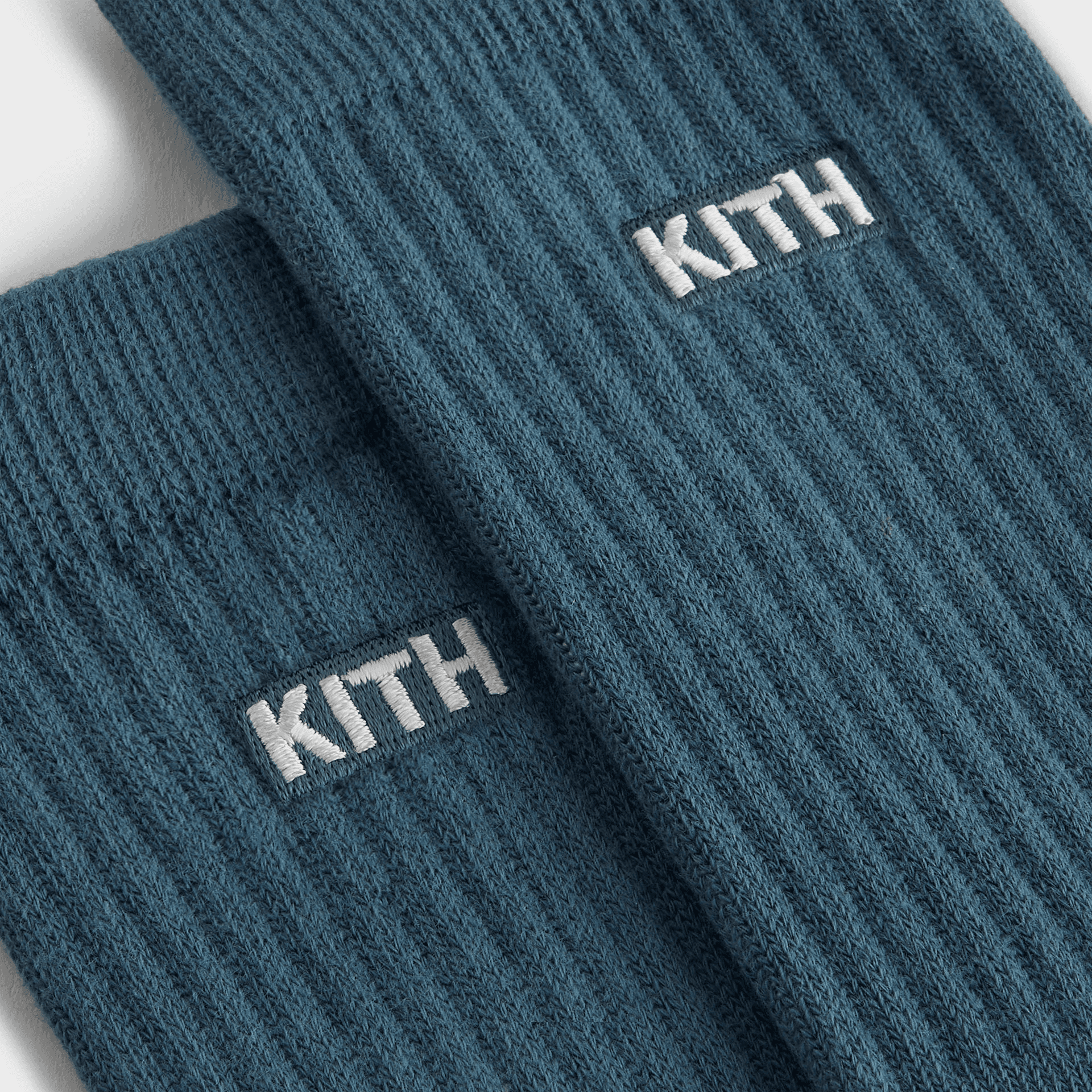 Kith Kids Classic Crew Socks - Anchor — Image 2