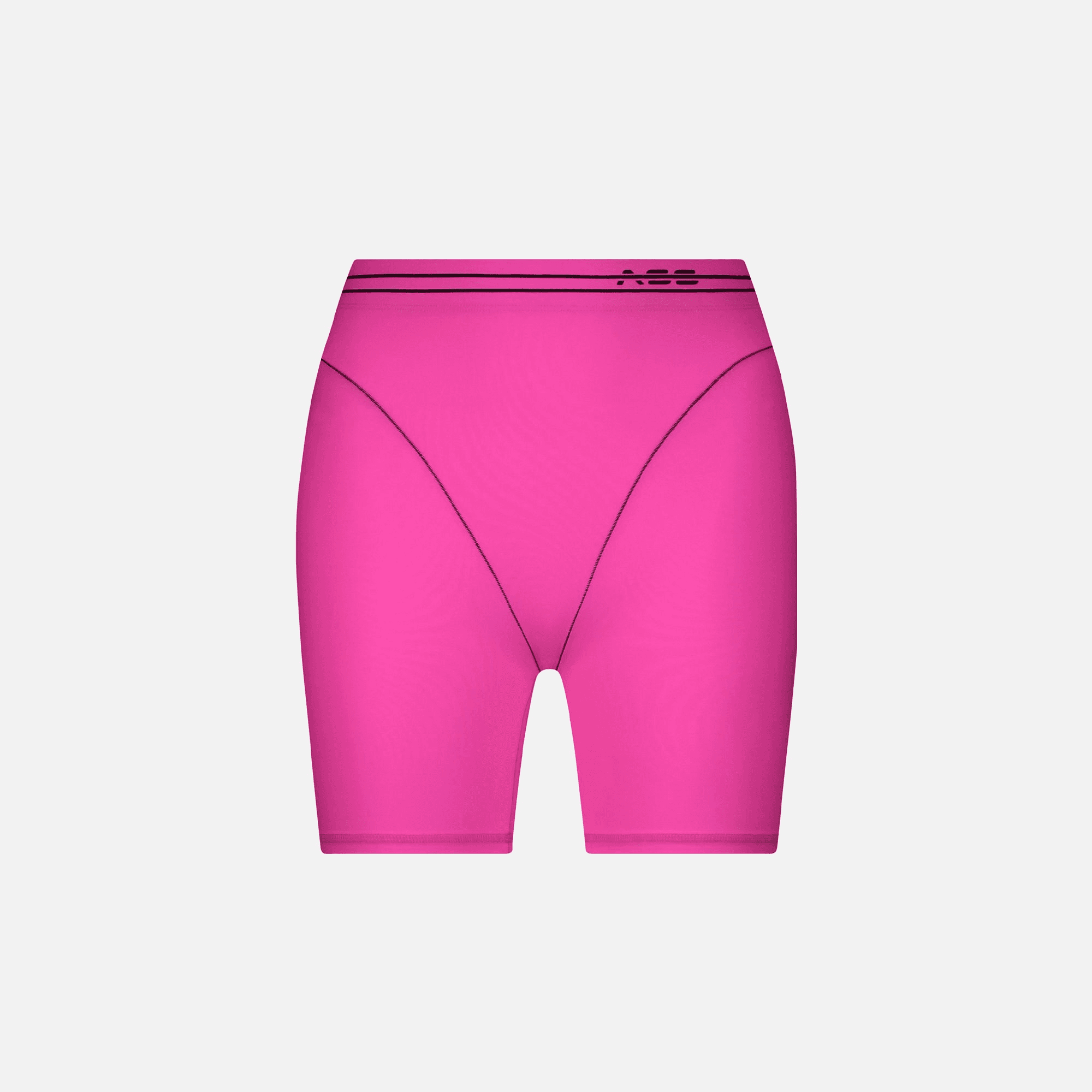 Adam Selman French Cut Biker Short - Ultra Pink
