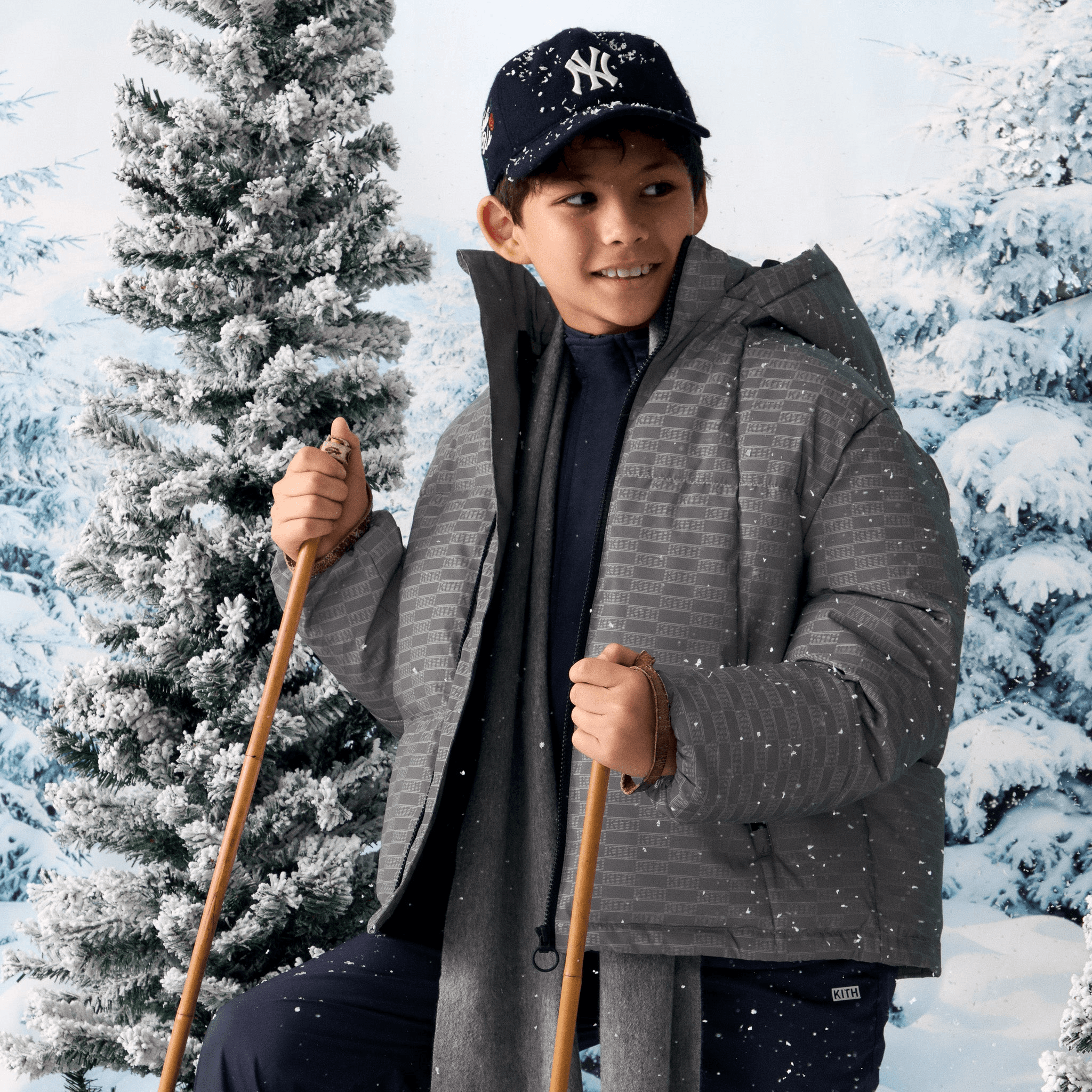 Kith Kids Reflective Midi Puffer - Astronaut — Image 2