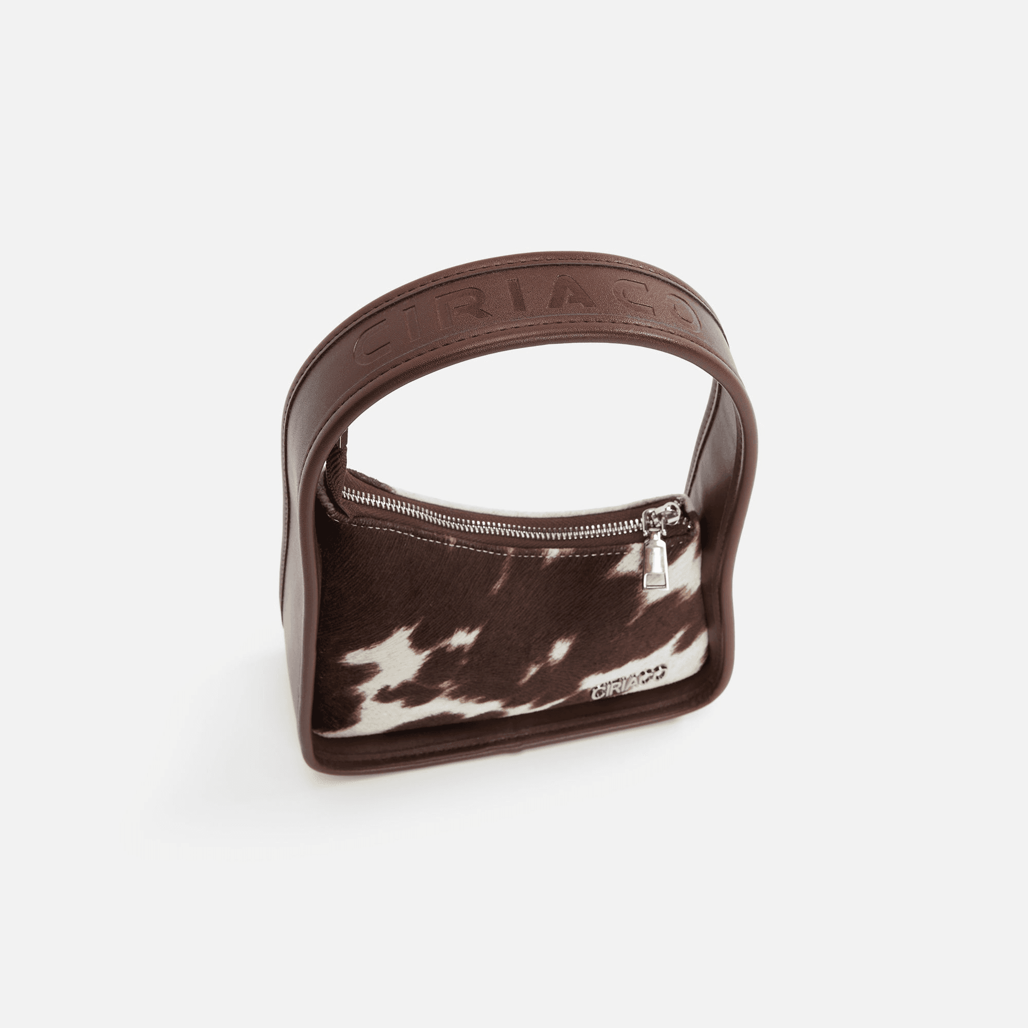 CIRIACO Ashley Minimalist Baguette - Brown Cowhide — Image 3