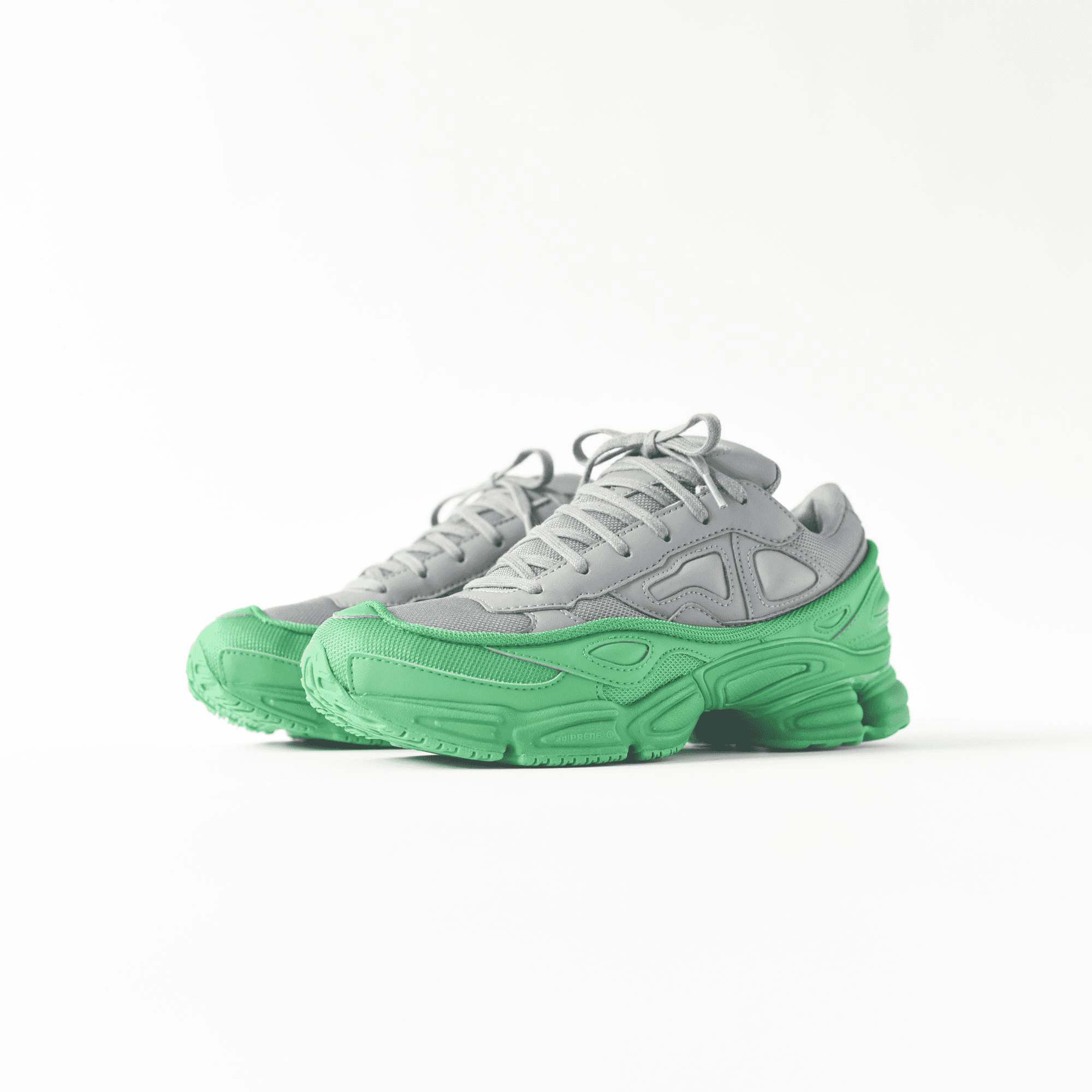 adidas by Raf Simons Ozweego - Grey / Green — Image 5