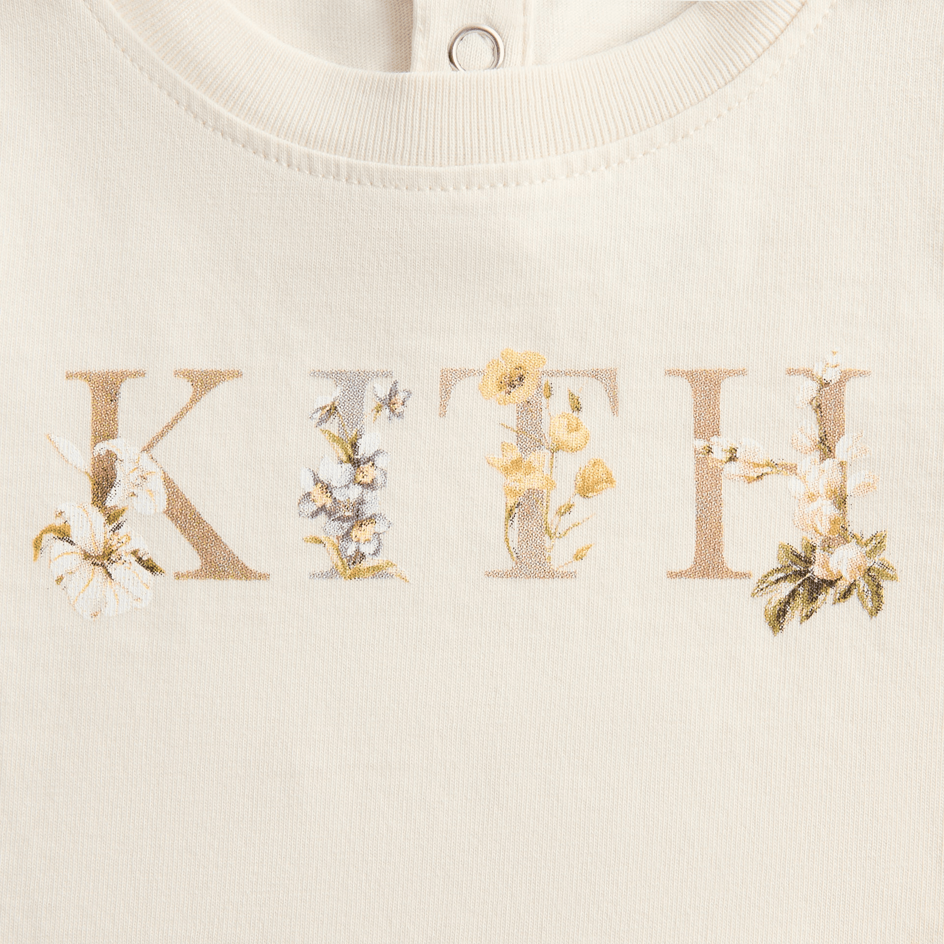 Kith Baby Floral Kith Graphic Tee - Sandrift — Image 2