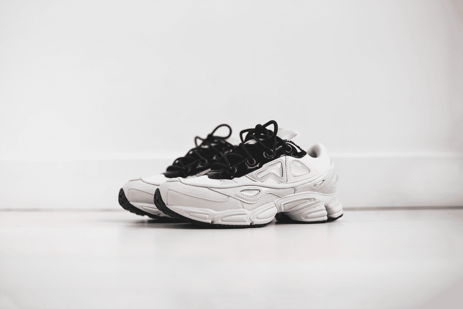 adidas by Raf Simons Ozweego III - Cream / Stone / Black — Image 5
