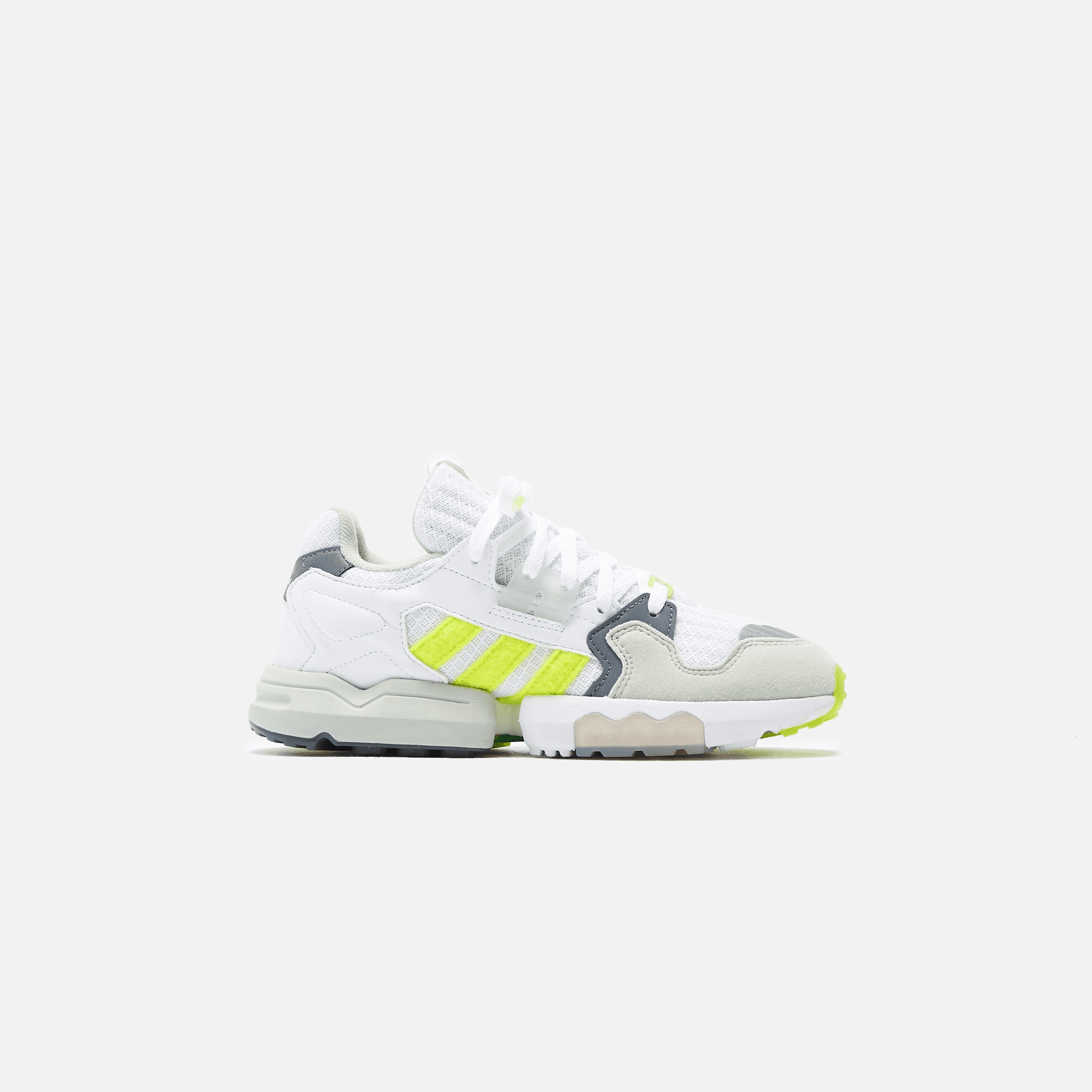 adidas Consortium x Footpatrol ZX Torsion - White / Solar Yellow / Ash Grey