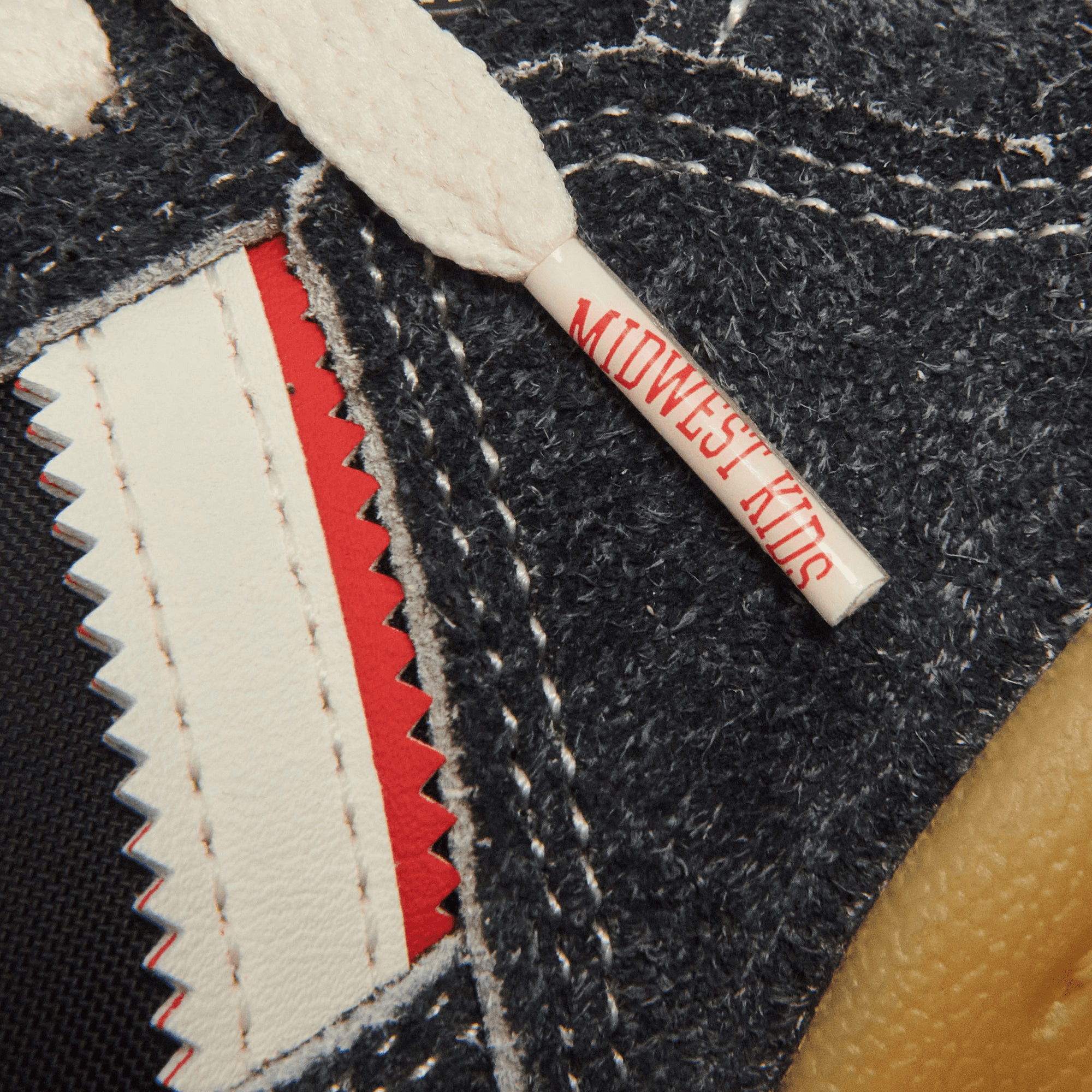 adidas Consortium Forum 84 Lo x Midwest Kids - Black / Off White / Red — Image 2