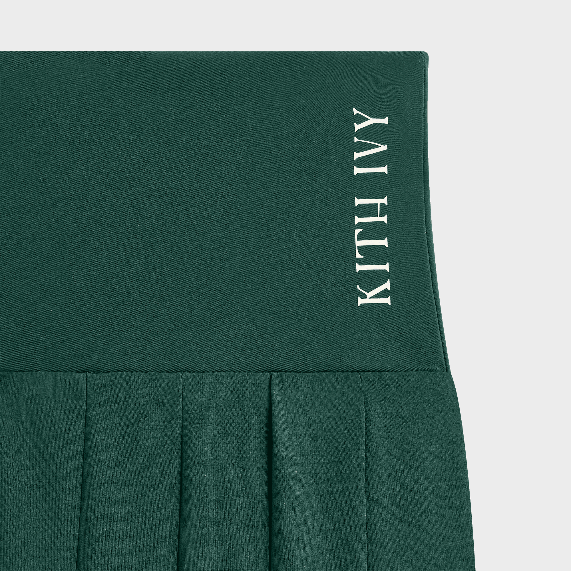 Kith Ivy for Wilson Women's Eastside Tennis Mini Skirt - Ivy Green — Image 3
