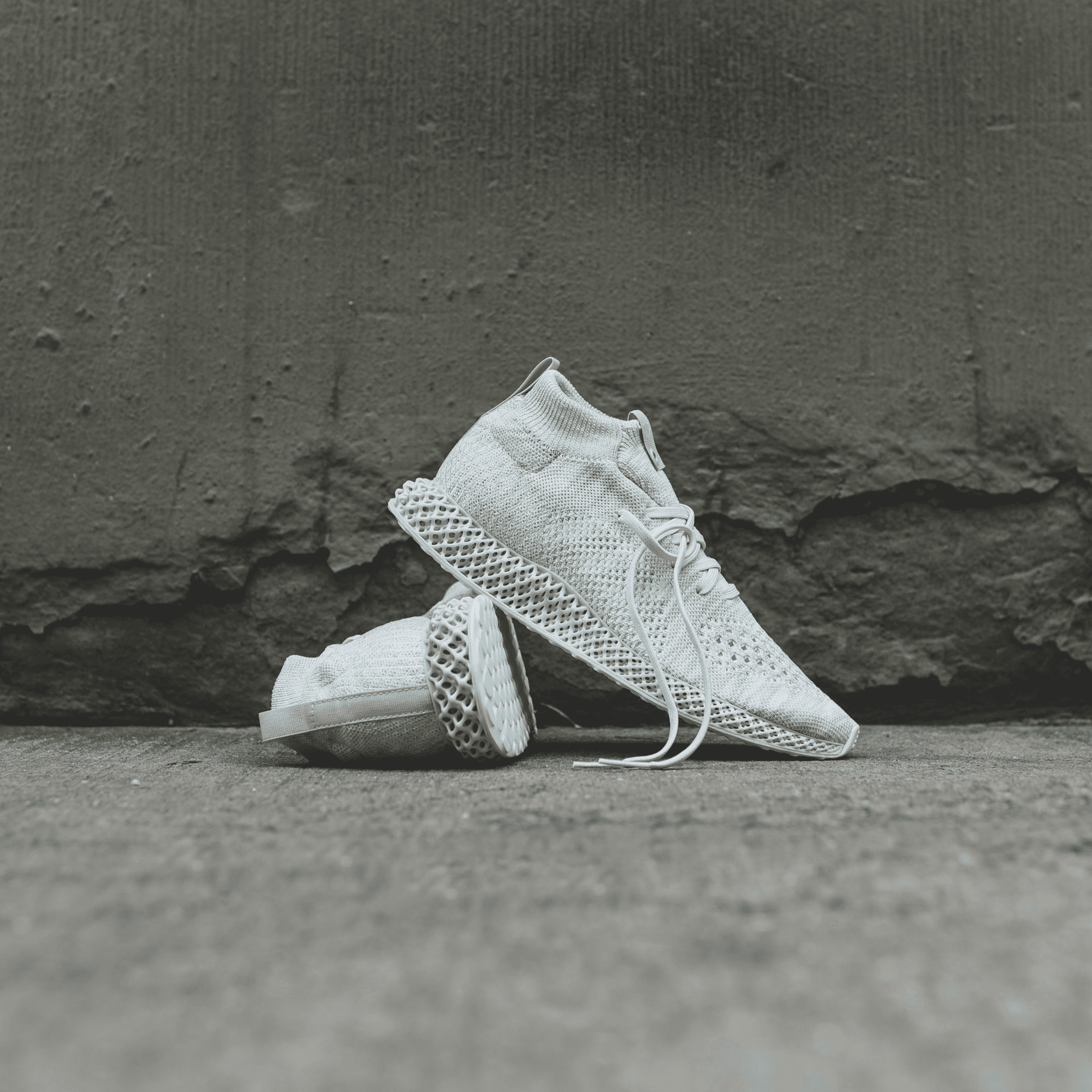 adidas Consortium Runner Mid 4D - White