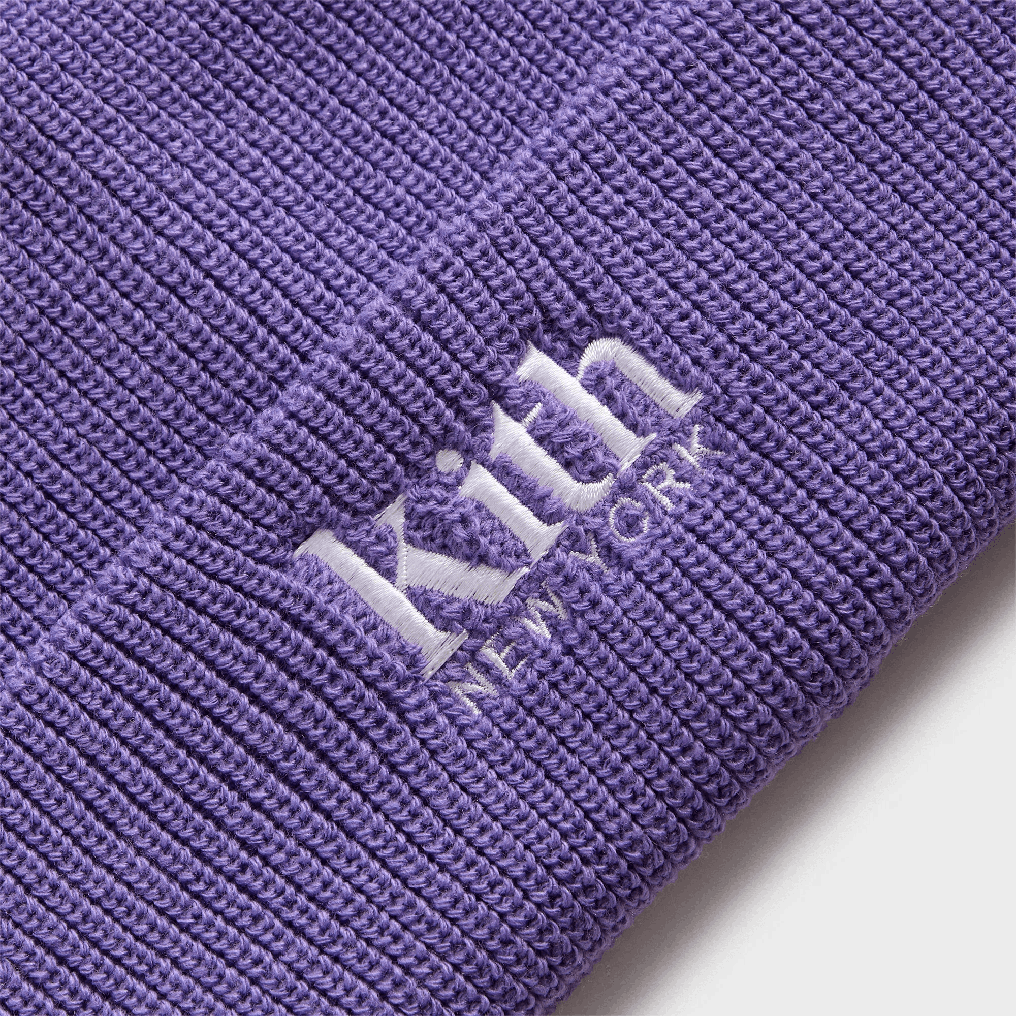 Kith Kids Classic Rib Beanie - Wisteria — Image 2