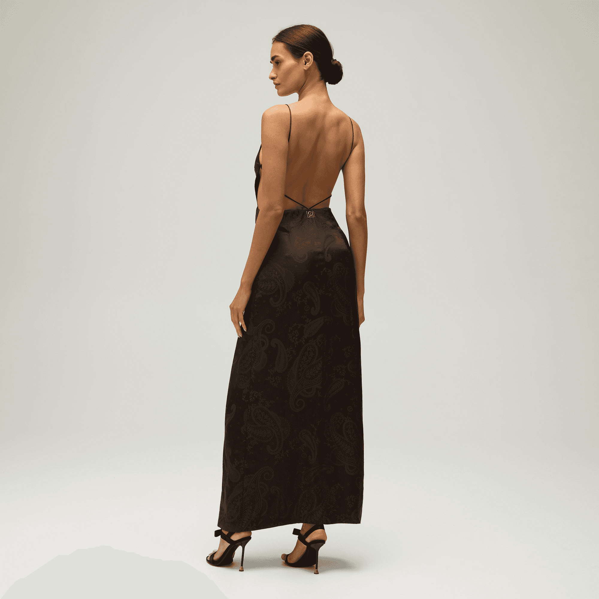 Giorgio Armani & Kith Women SS97 Silk Dress - Kindling — Image 6