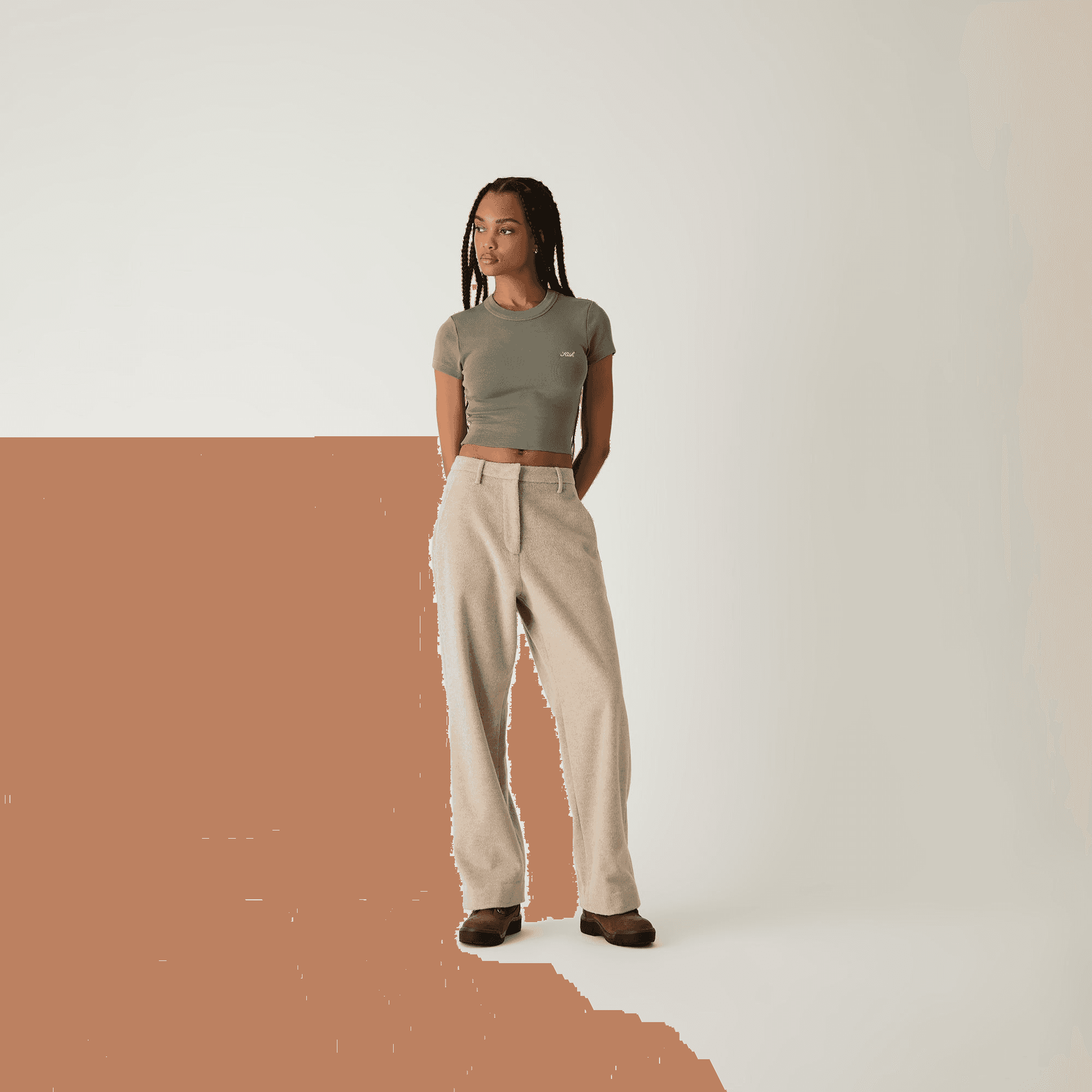Kith Women Ashlen Trouser - Waffle — Image 7