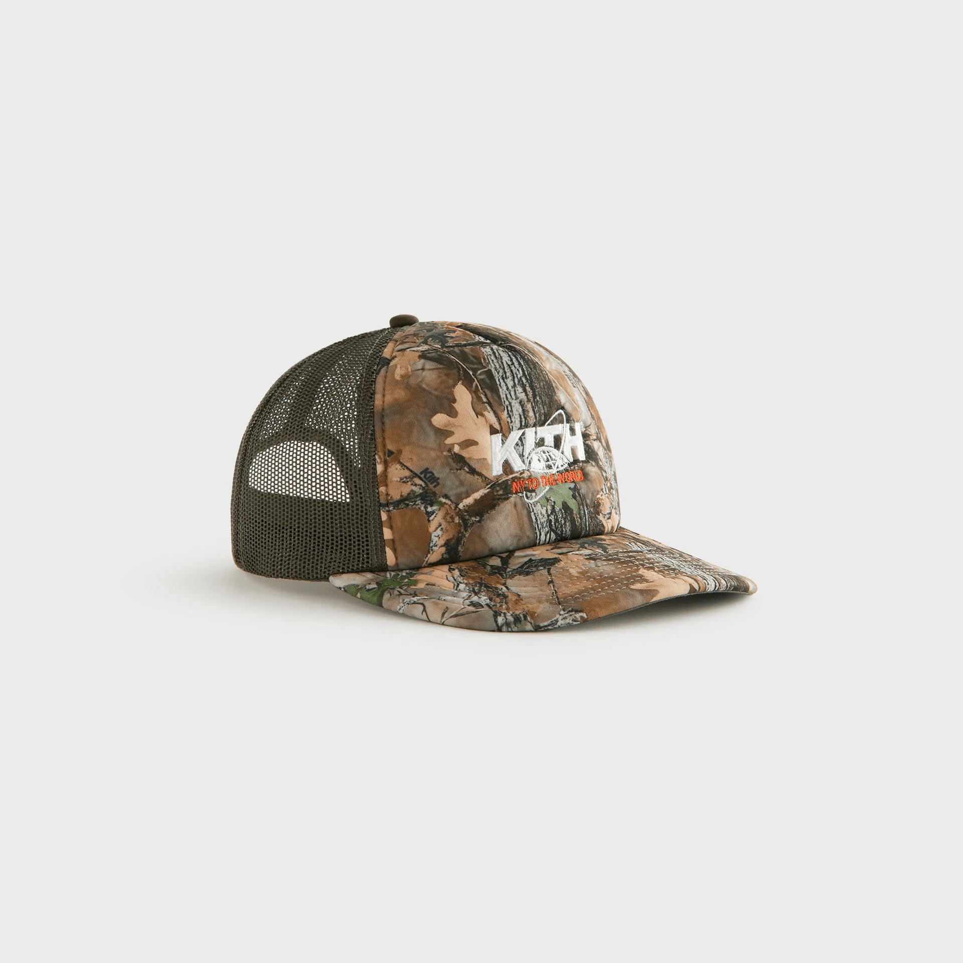 Kith Kids Camo Trucker Hat - Earth — Image 5