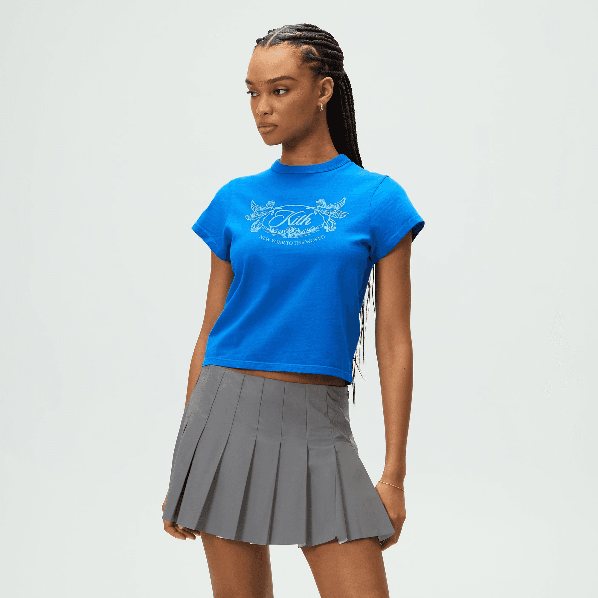 Kith Women Mulberry Vintage Pegasus Tee - Lake — Image 4