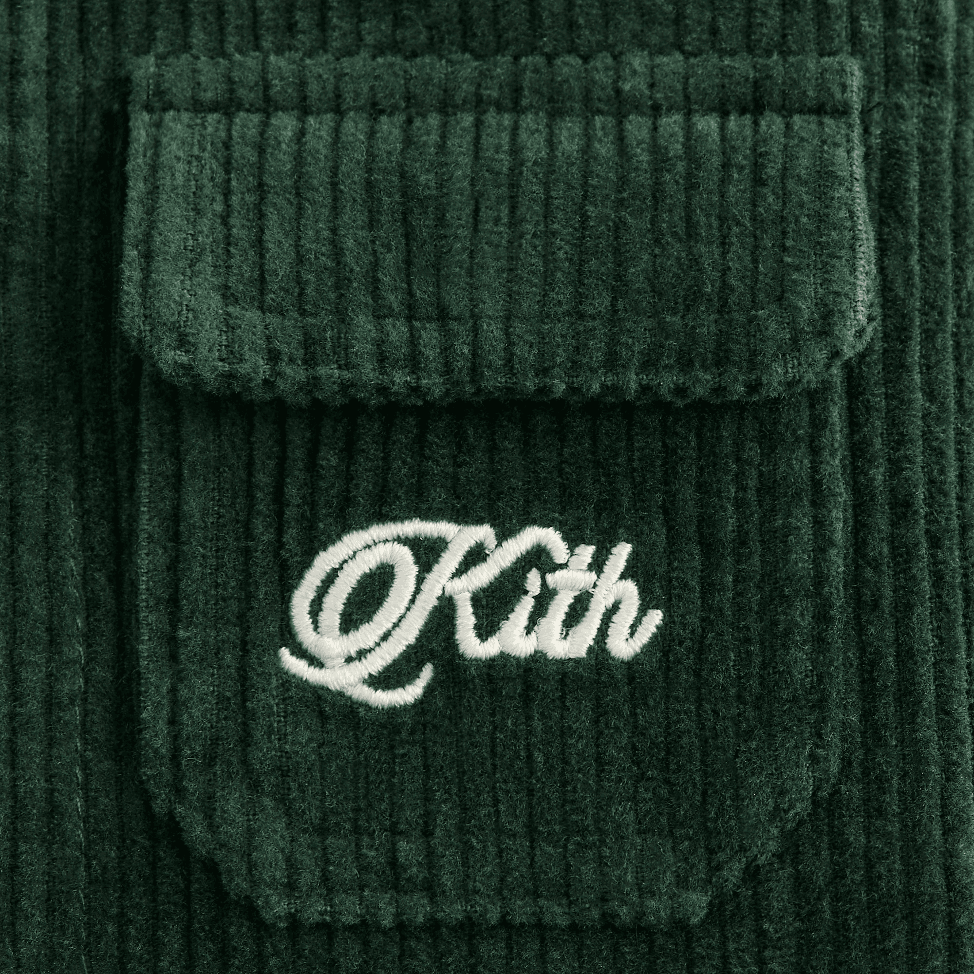 Kith Baby Rowan Cord Shirt - Stadium — Image 3