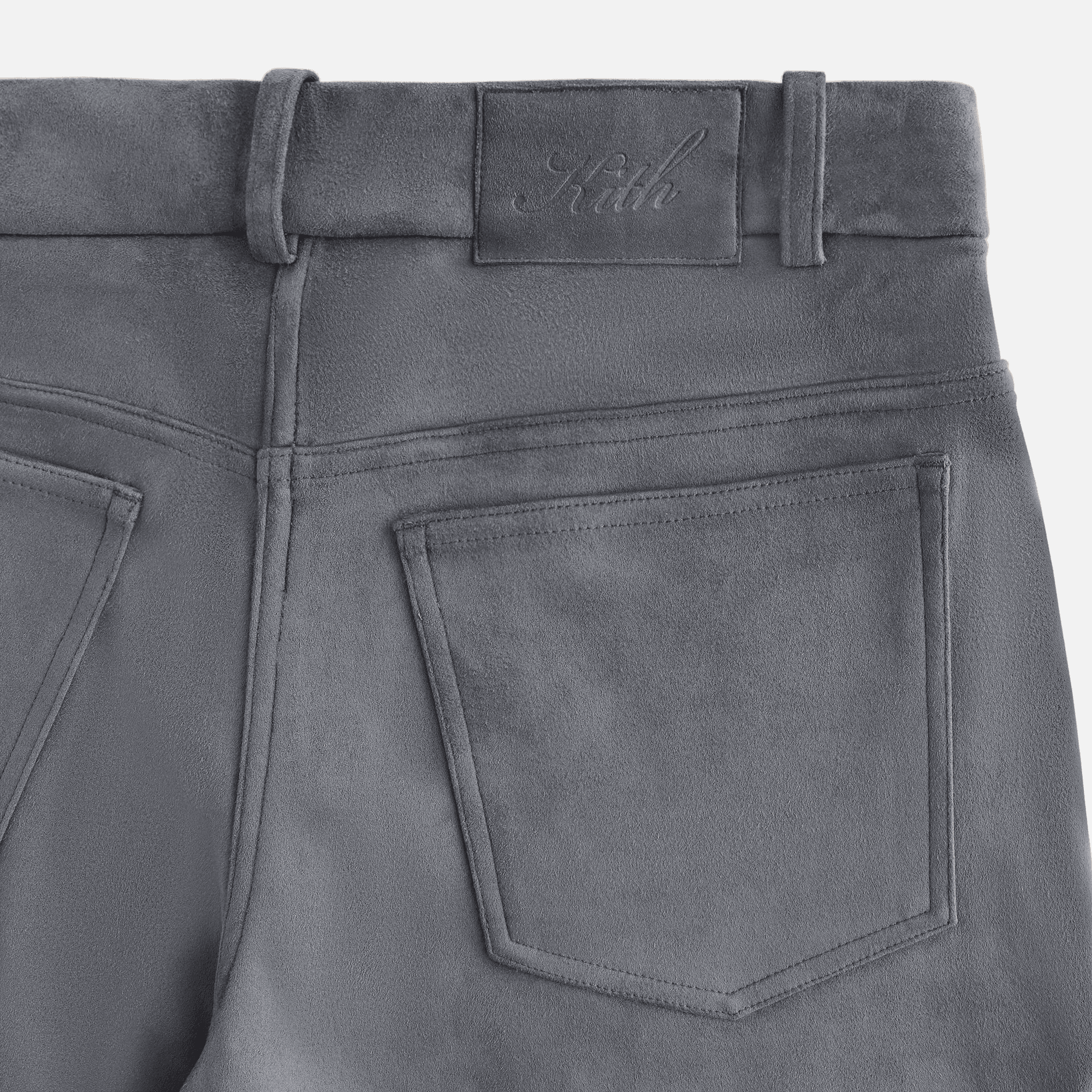 Kith Women Miren Microsuede Five Pocket Pant - Asteroid — Image 2