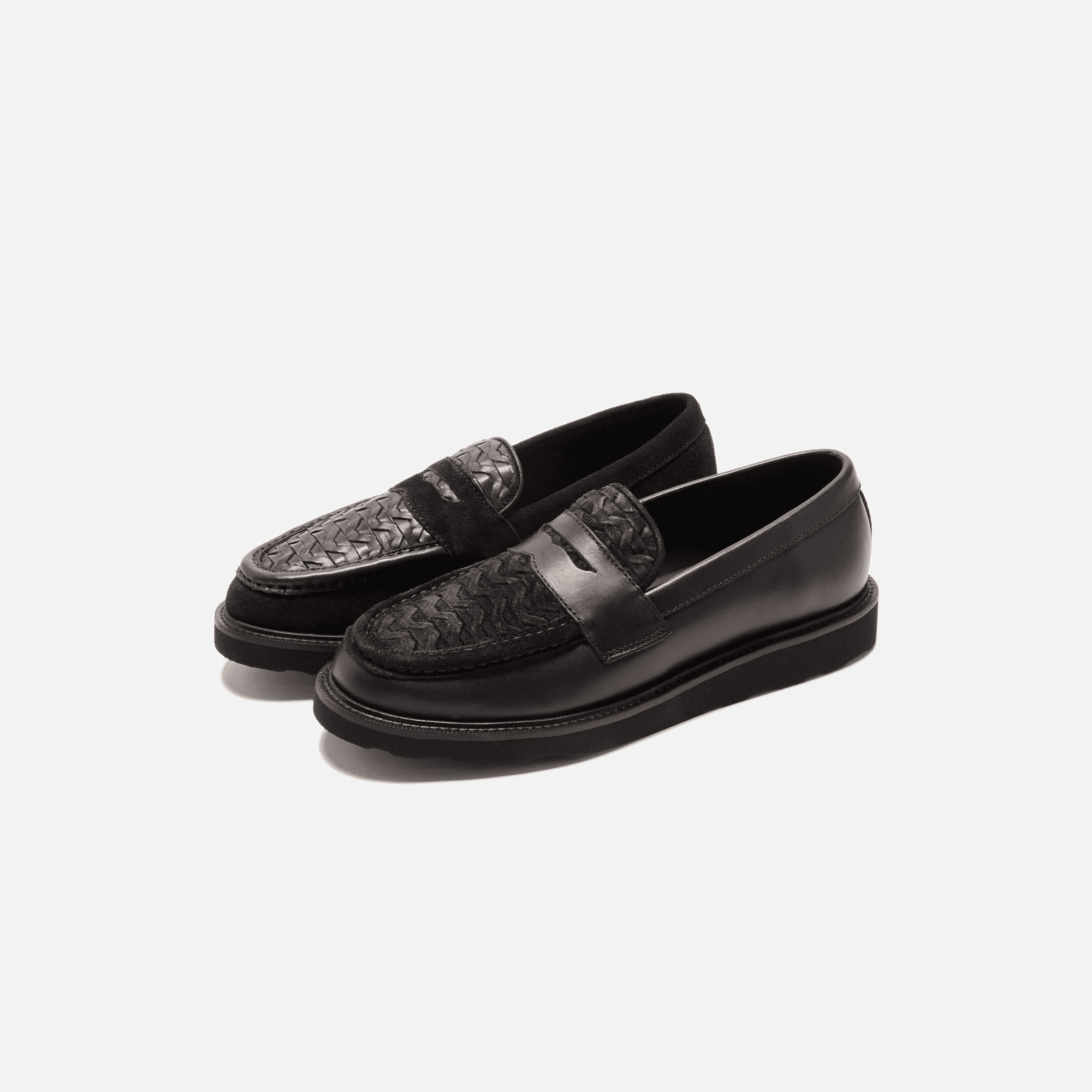 Caminando Loafer - Black / Black Weaving — Image 3