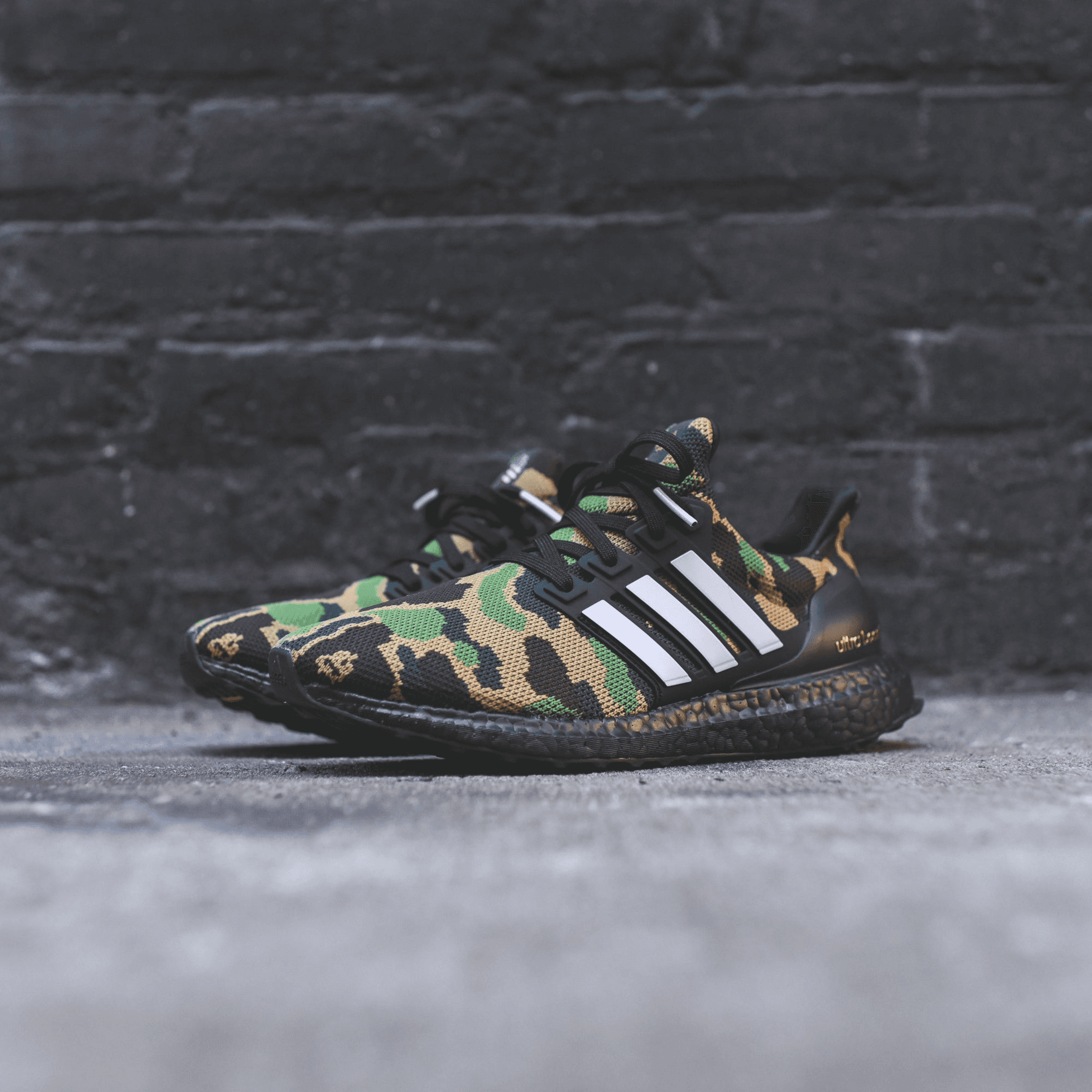 adidas Consortium x Bape UltraBoost - Green Camo — Image 4