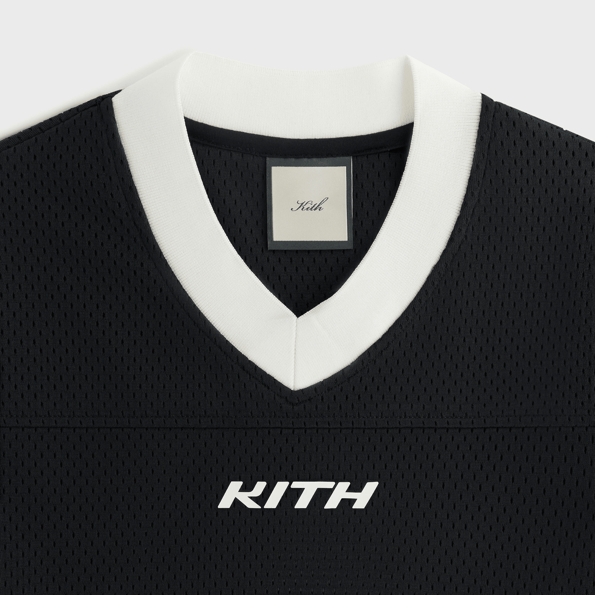Kith Women Nicci Mesh Football Jersey - Black — Image 2