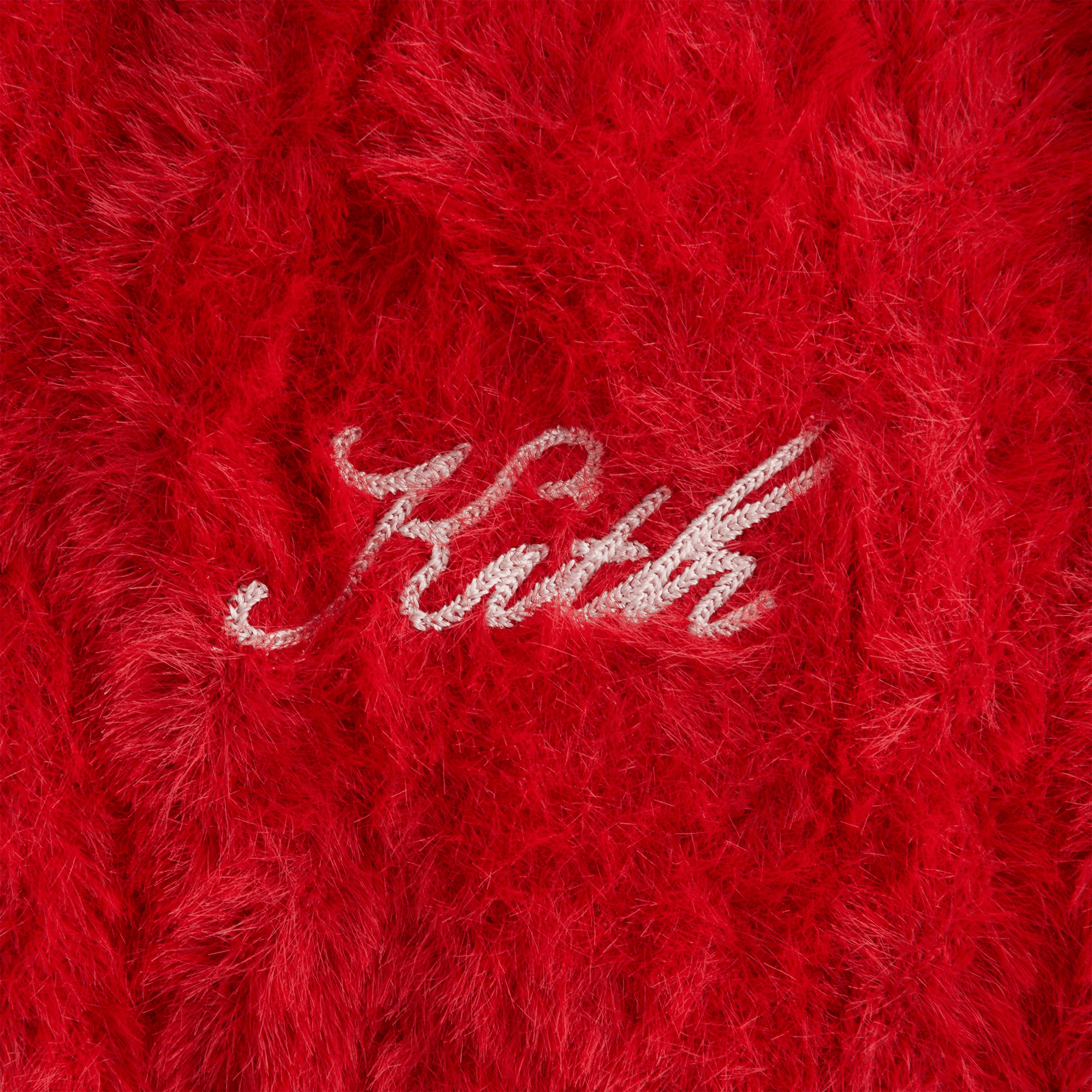 Kith Kids Mohair Cable Knit Cropped Cardigan - Fury — Image 3