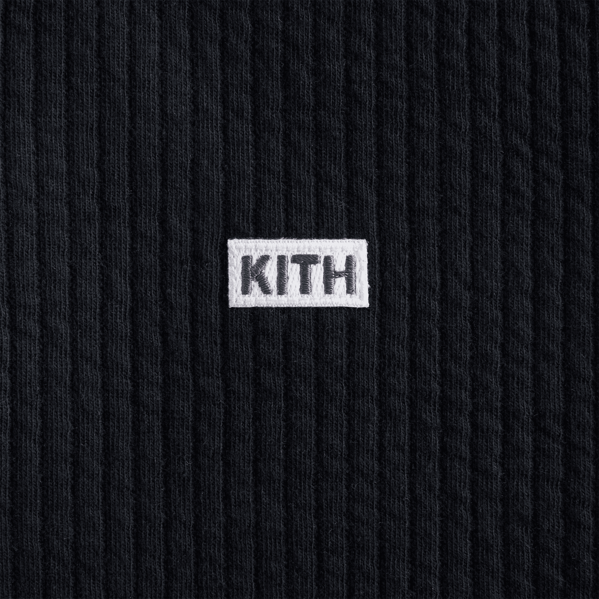 Kith Kids Quilted Harrison Hoodie - Black — Image 2