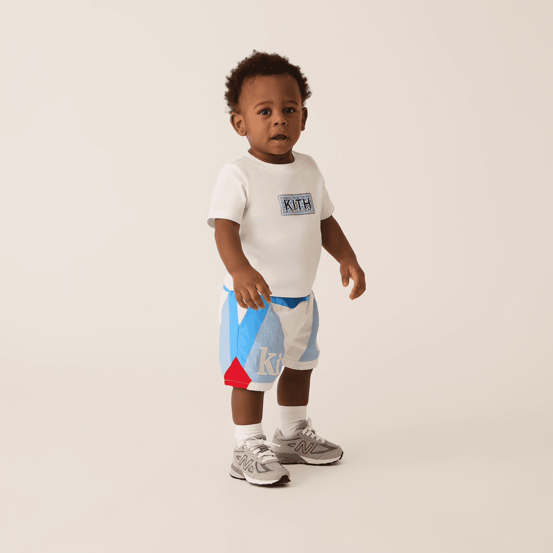 Kith Baby Needlepoint Tee - White — Image 4