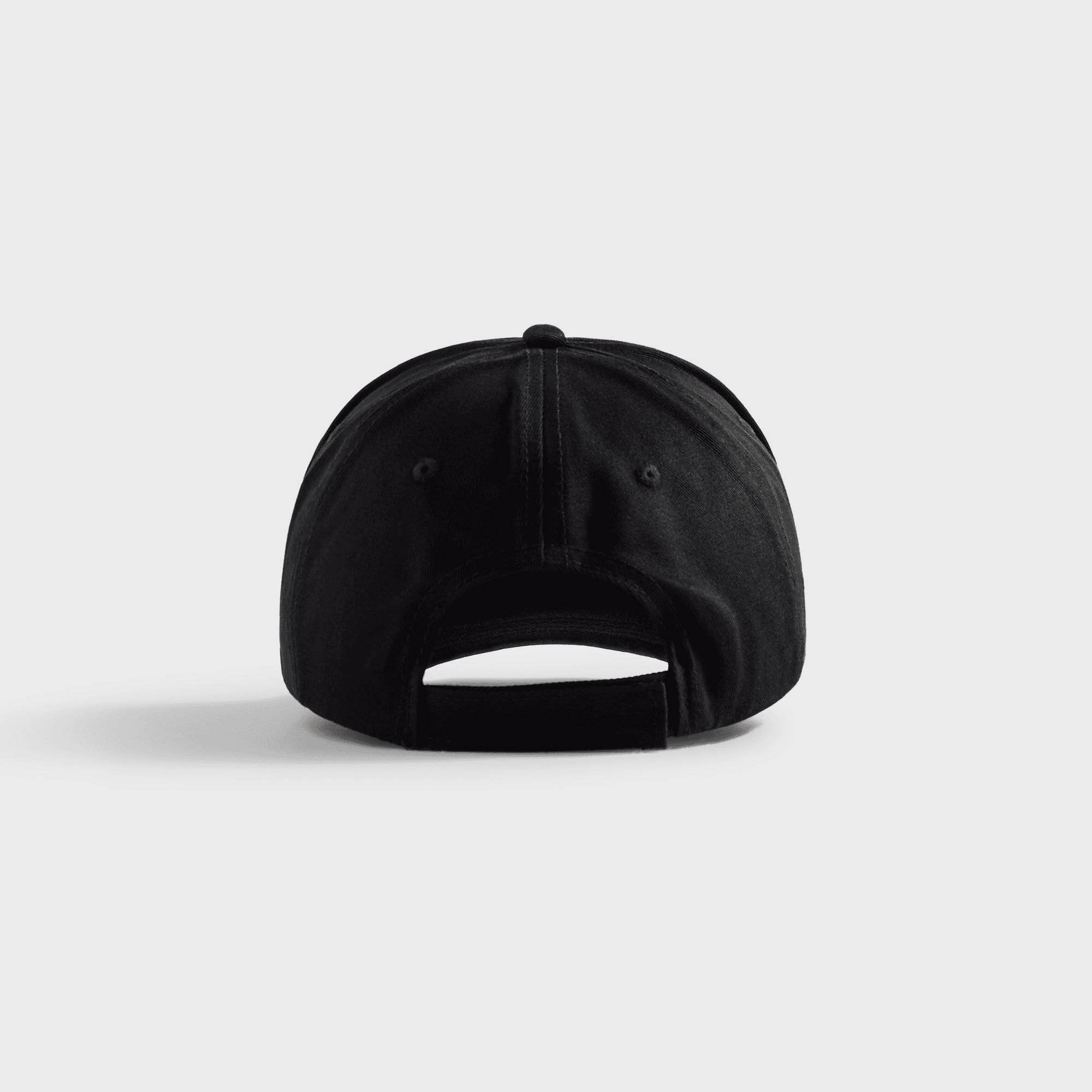 Metalwood Metal Logo 5 Panel Cap - Black — Image 3