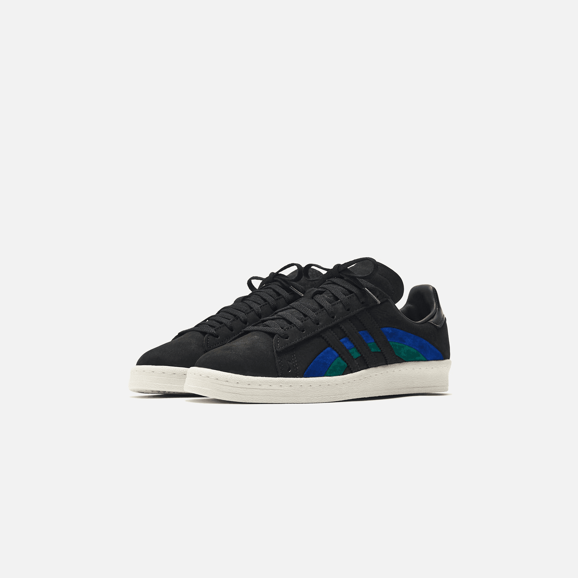 adidas Consortium x Bookworks Campus 80 - Core Black / Bold Blue / Collegiate Green — Image 6