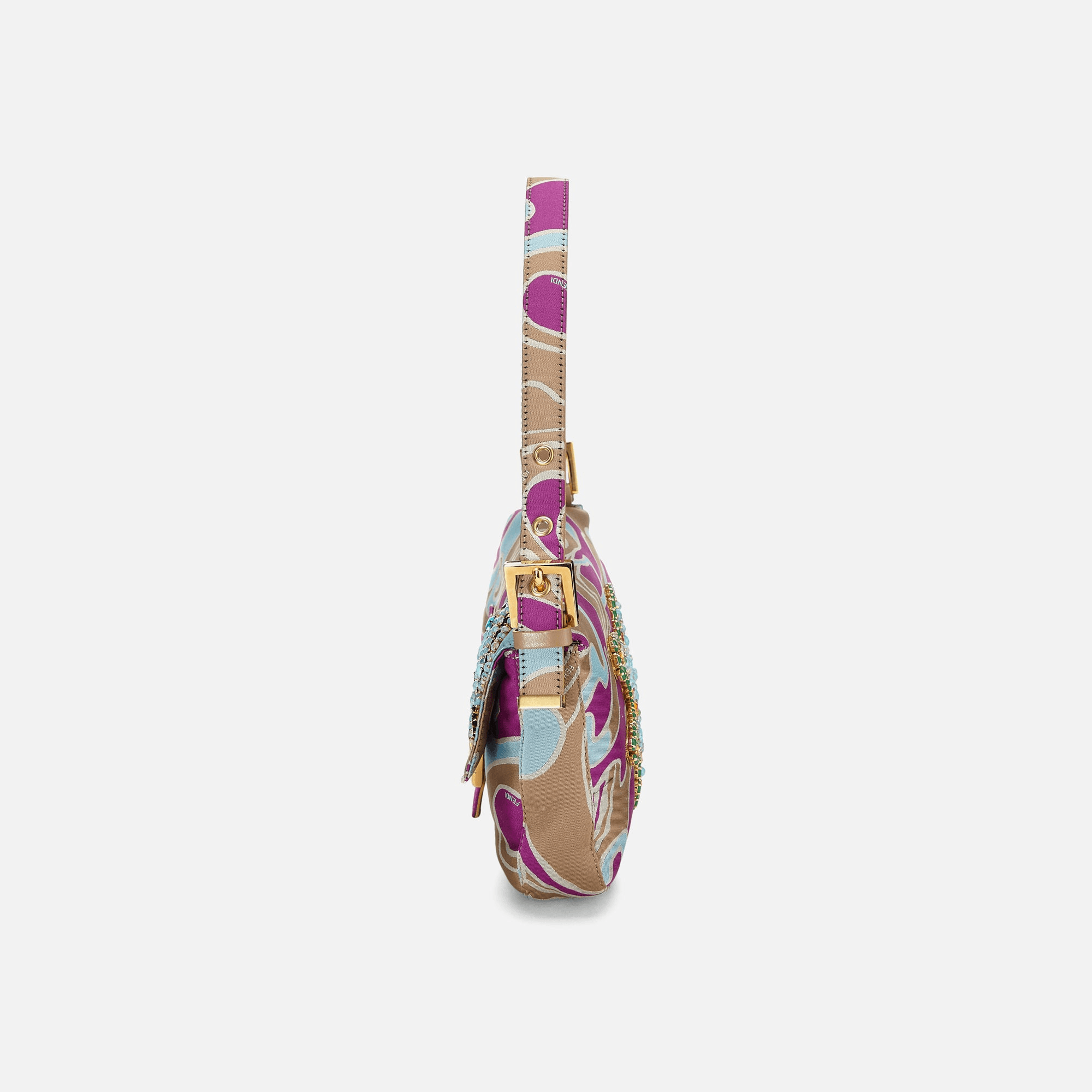 WGACA Fendi Multi Beaded Baguette - Multi — Image 6