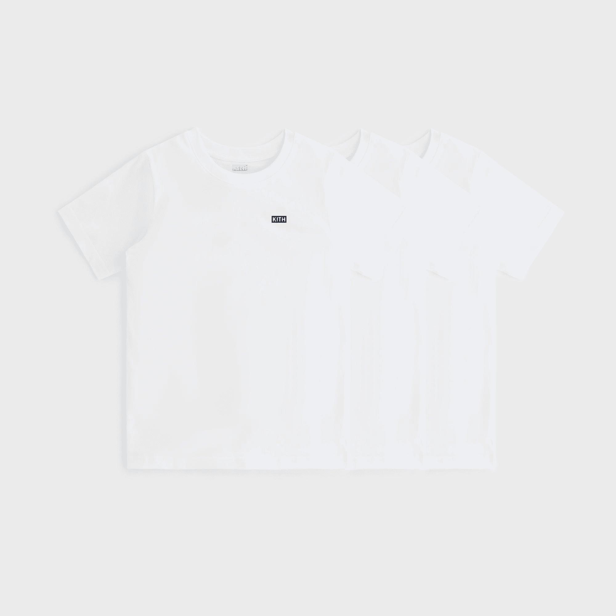 Kith Kids 3-Pack Short Sleeve Tee - White