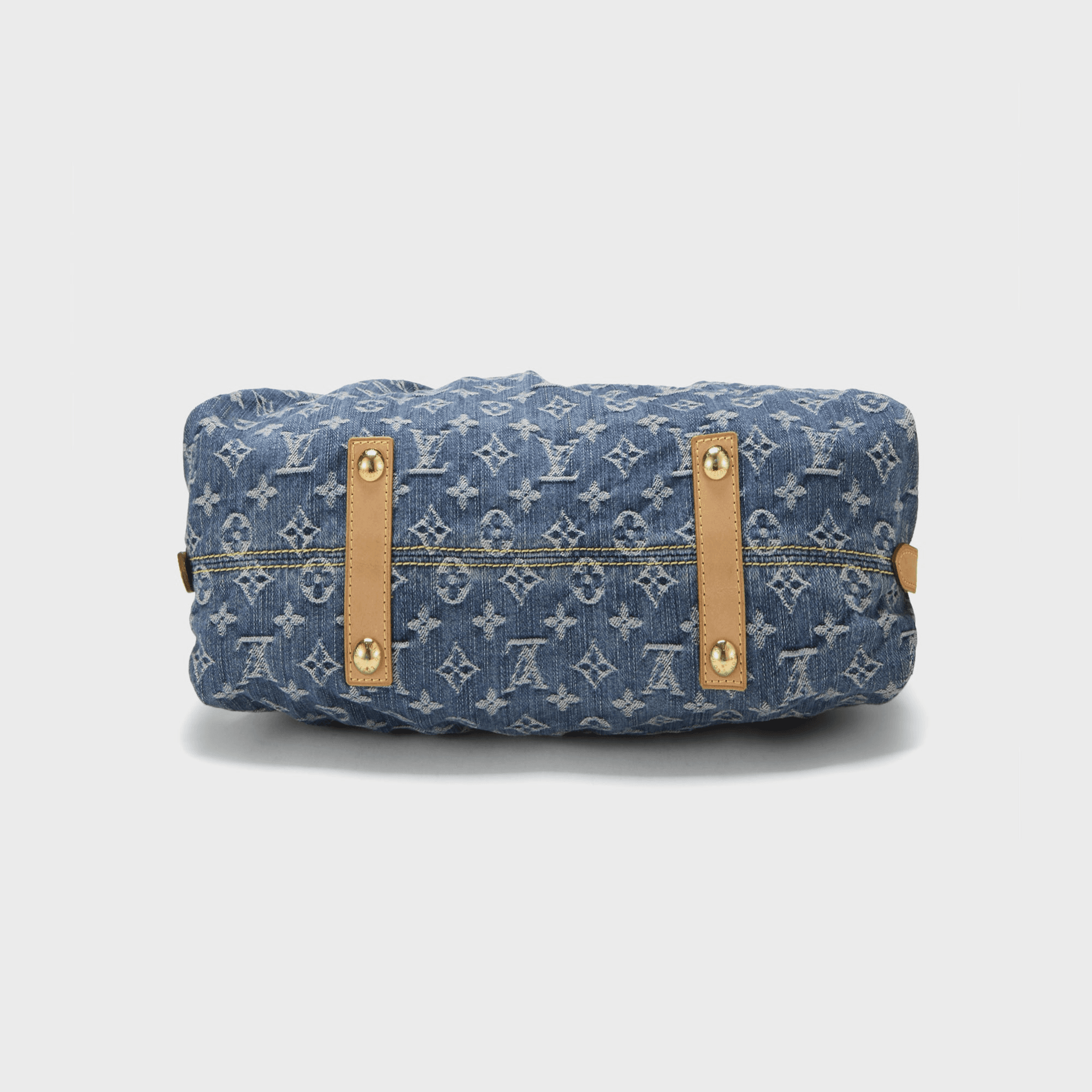 WGACA Louis Vuitton Denim Neo Cabby Gm - Blue — Image 4