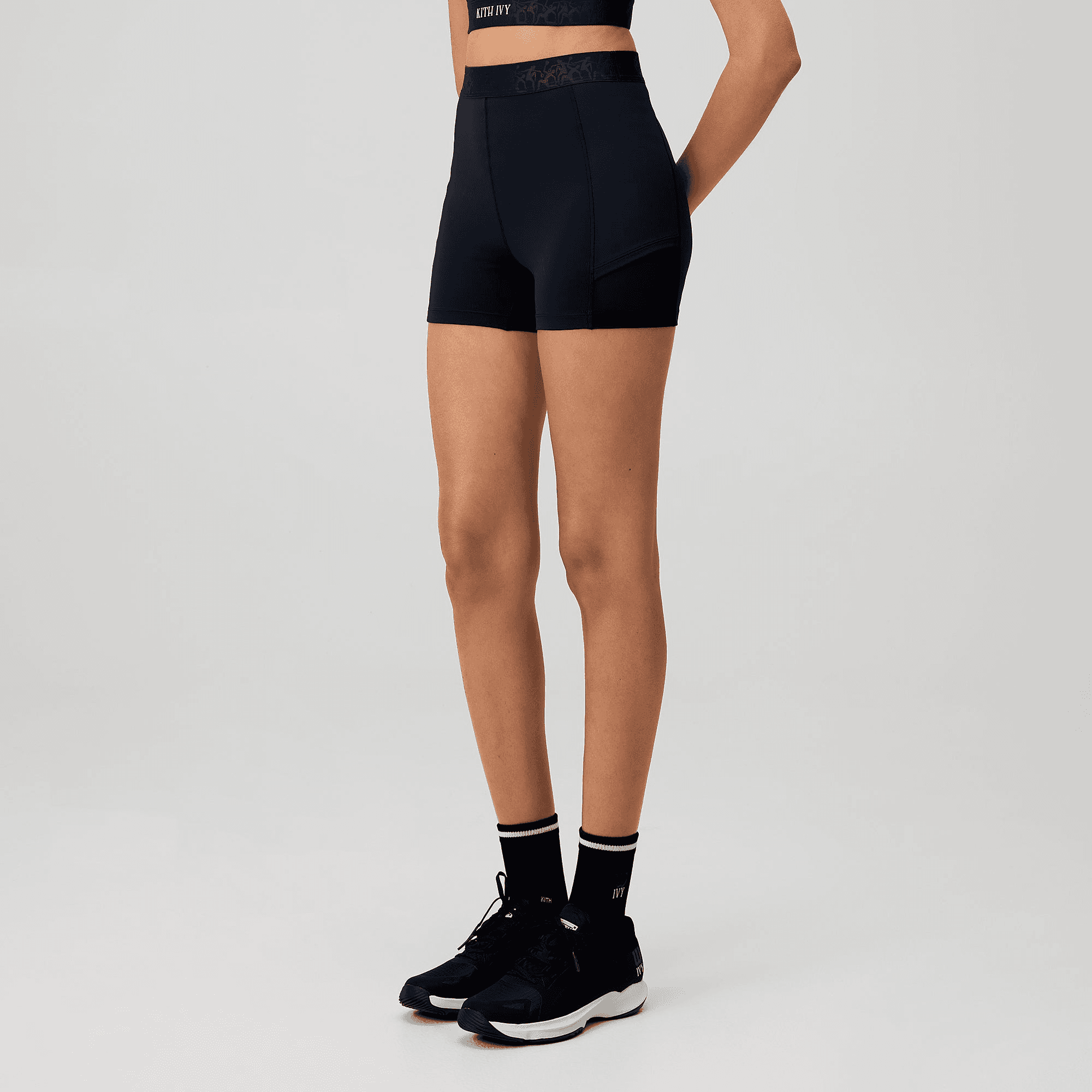 Kith Ivy for Wilson Women's Ball Short - Black — Image 4
