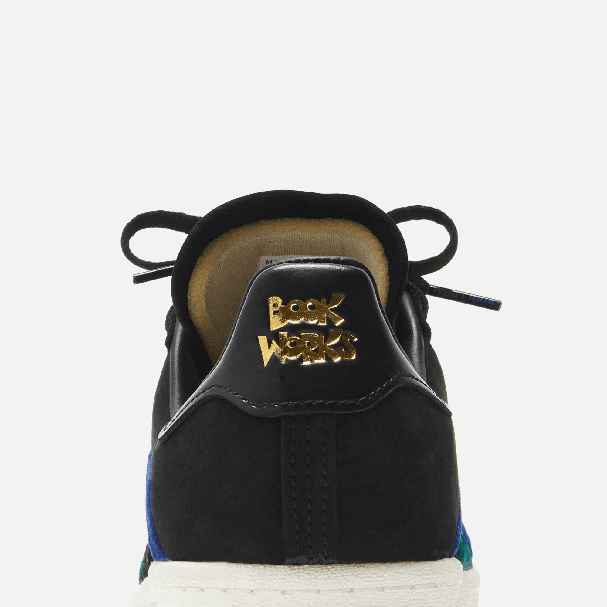 adidas Consortium x Bookworks Campus 80 - Core Black / Bold Blue / Collegiate Green — Image 3