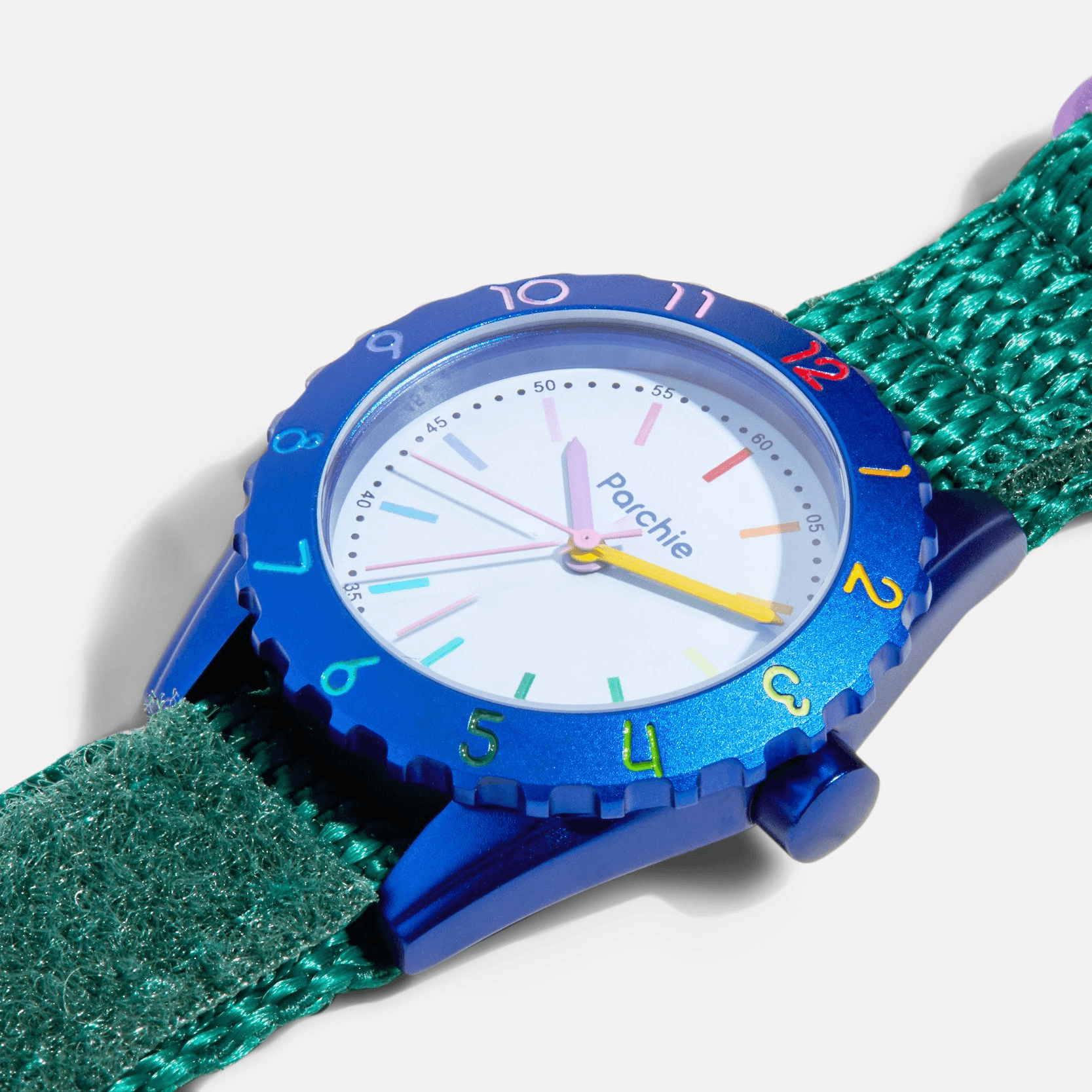 Parchie Creative-Time Watch - Blue / Green / Rainbow — Image 2