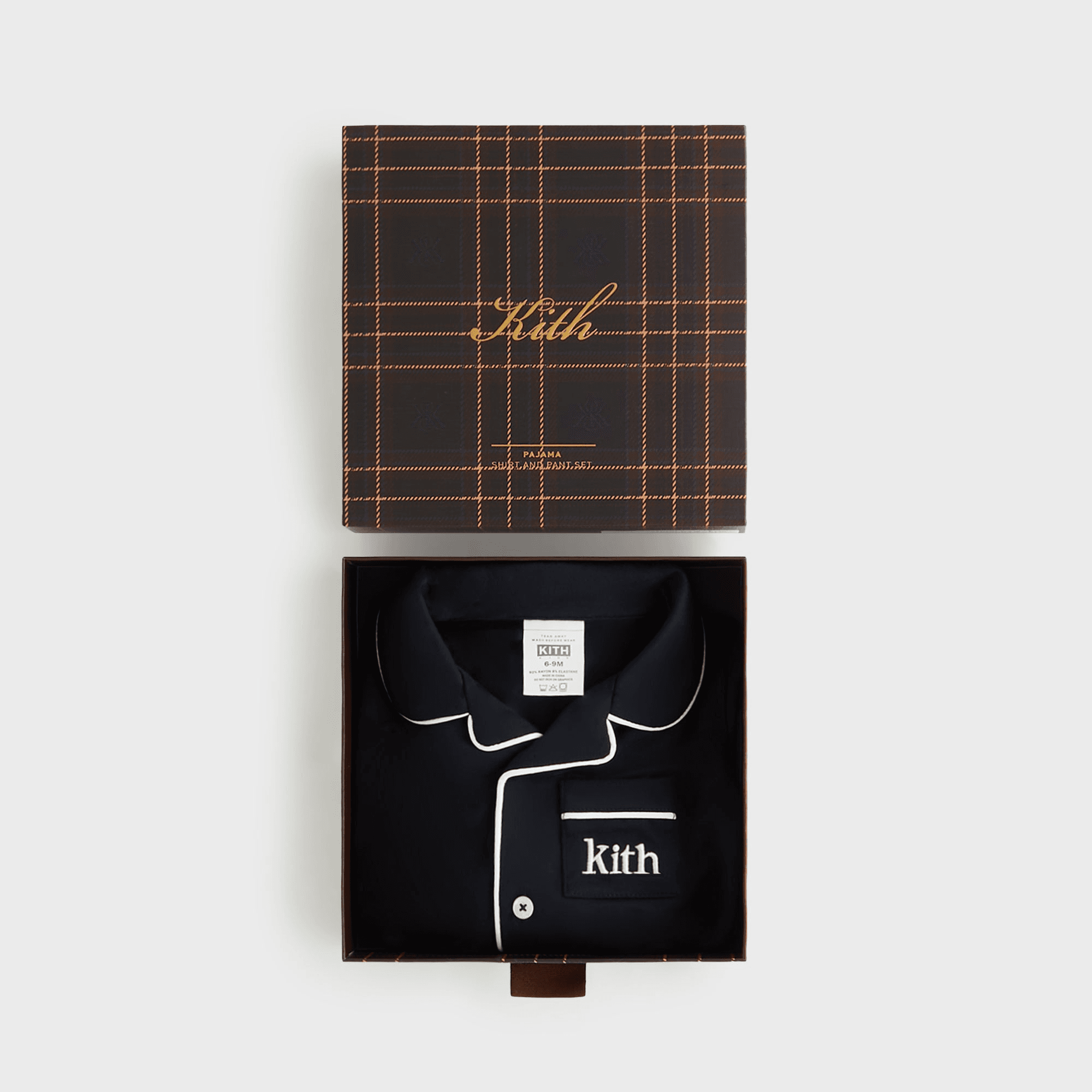 Kith Baby Pajama Set - Black — Image 4